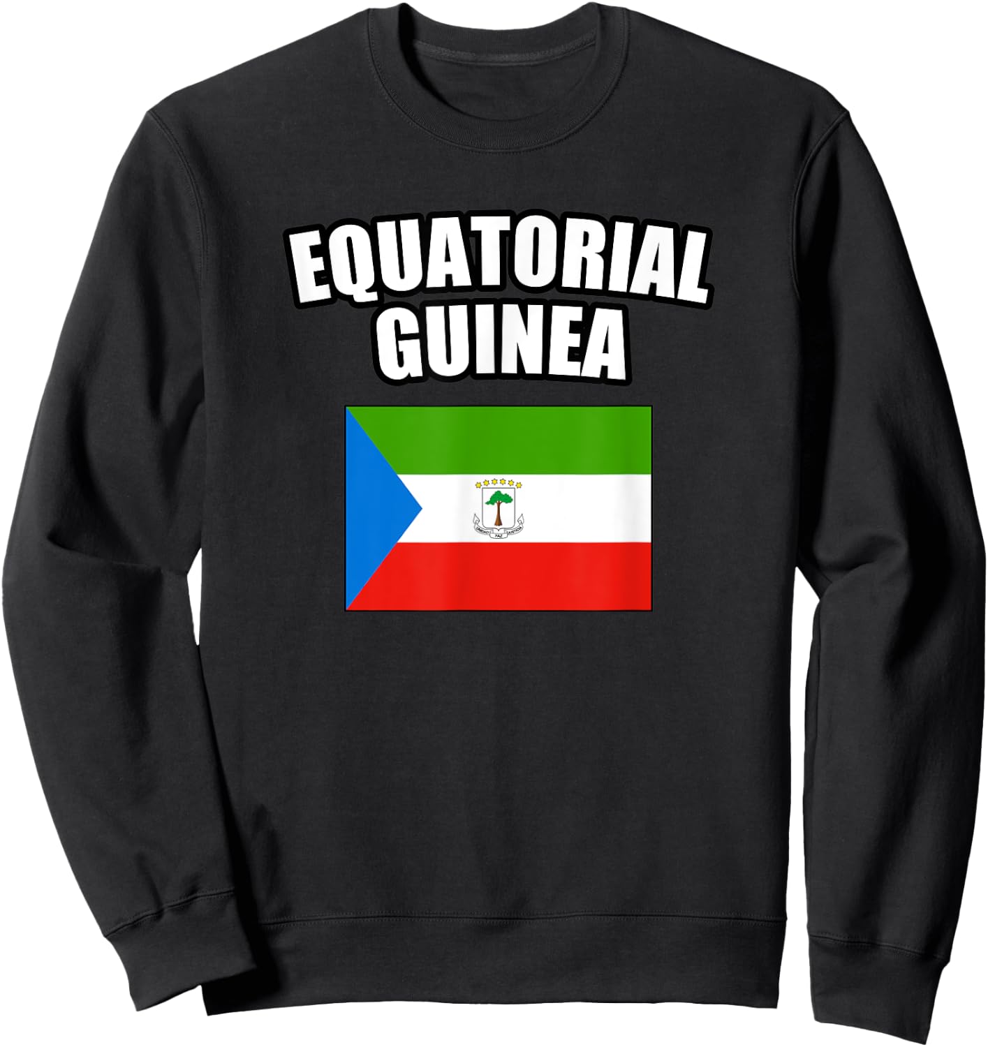 Equatorial Guinea Sweatshirt - Sweatshirt | Black