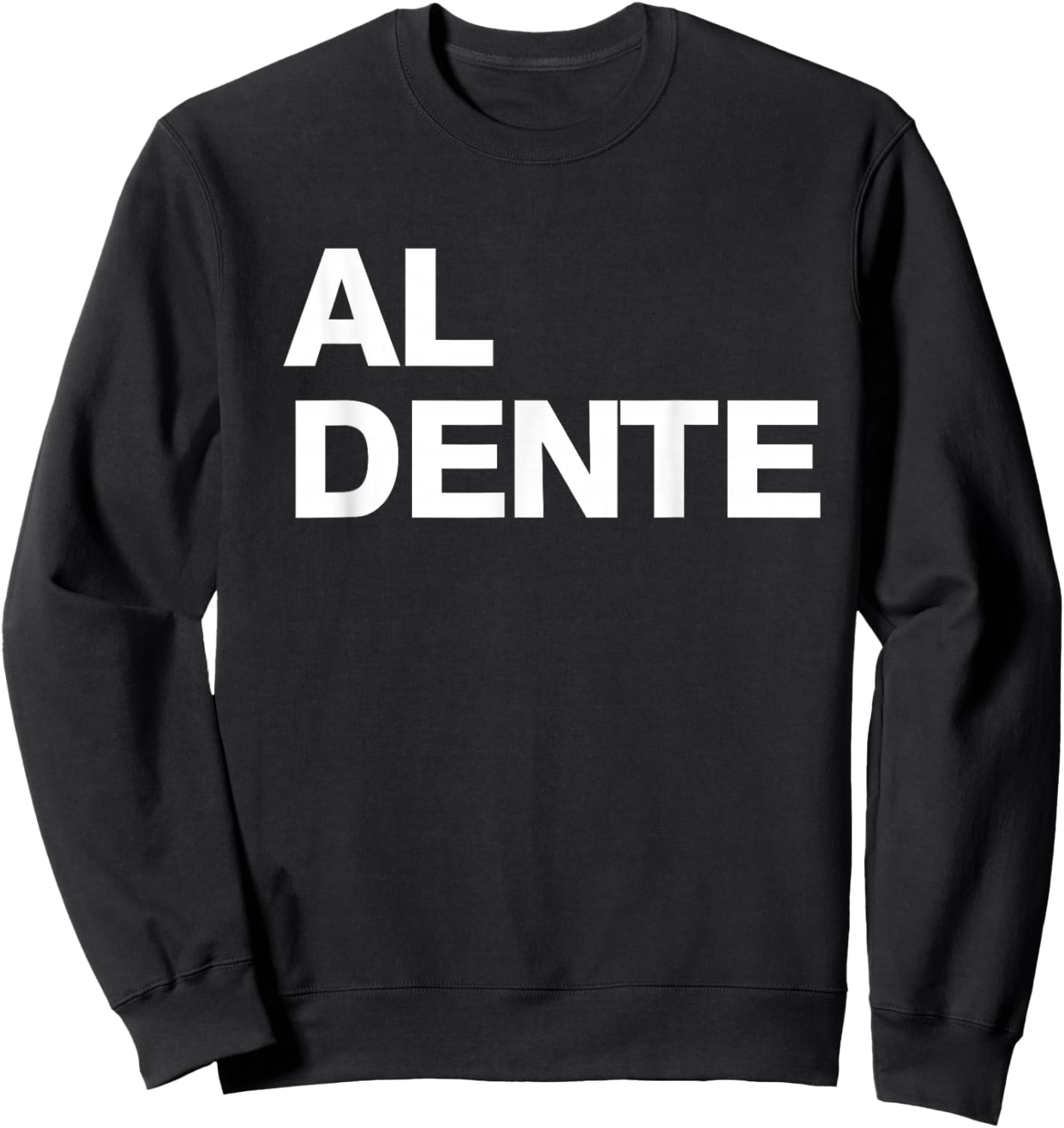 Funny pasta Sweatshirt - Sweatshirt | Black