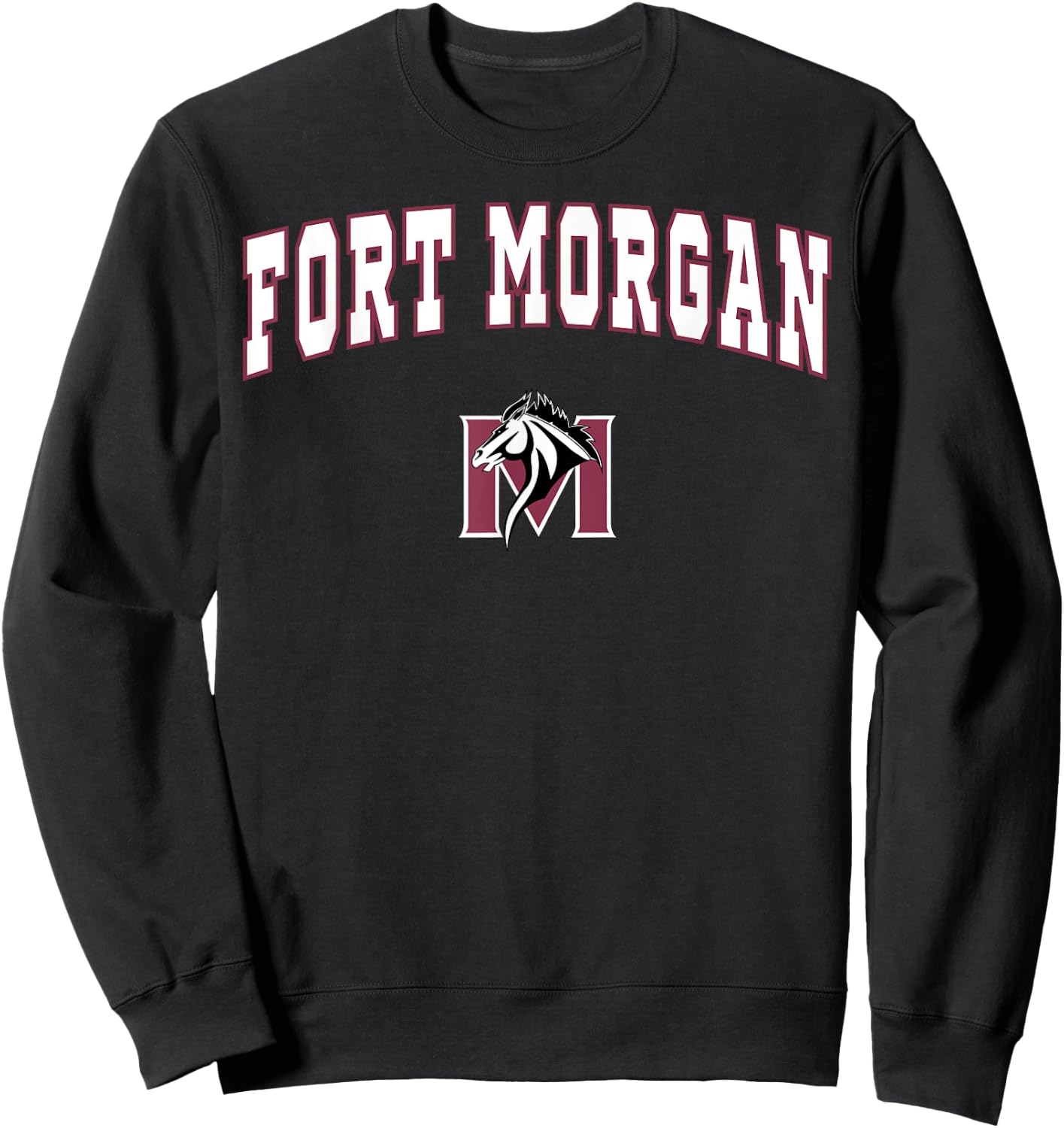 Fort Morgan High School Mustangs C2 Sweatshirt - Sweatshirt | Black