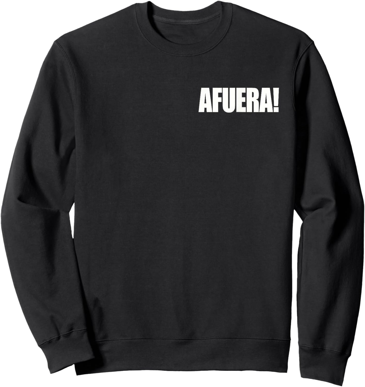 MILEI LIBERTARIAN, PRESIDENT OF THE AFUERA , Black, S Sweatshirt - Sweatshirt | Black
