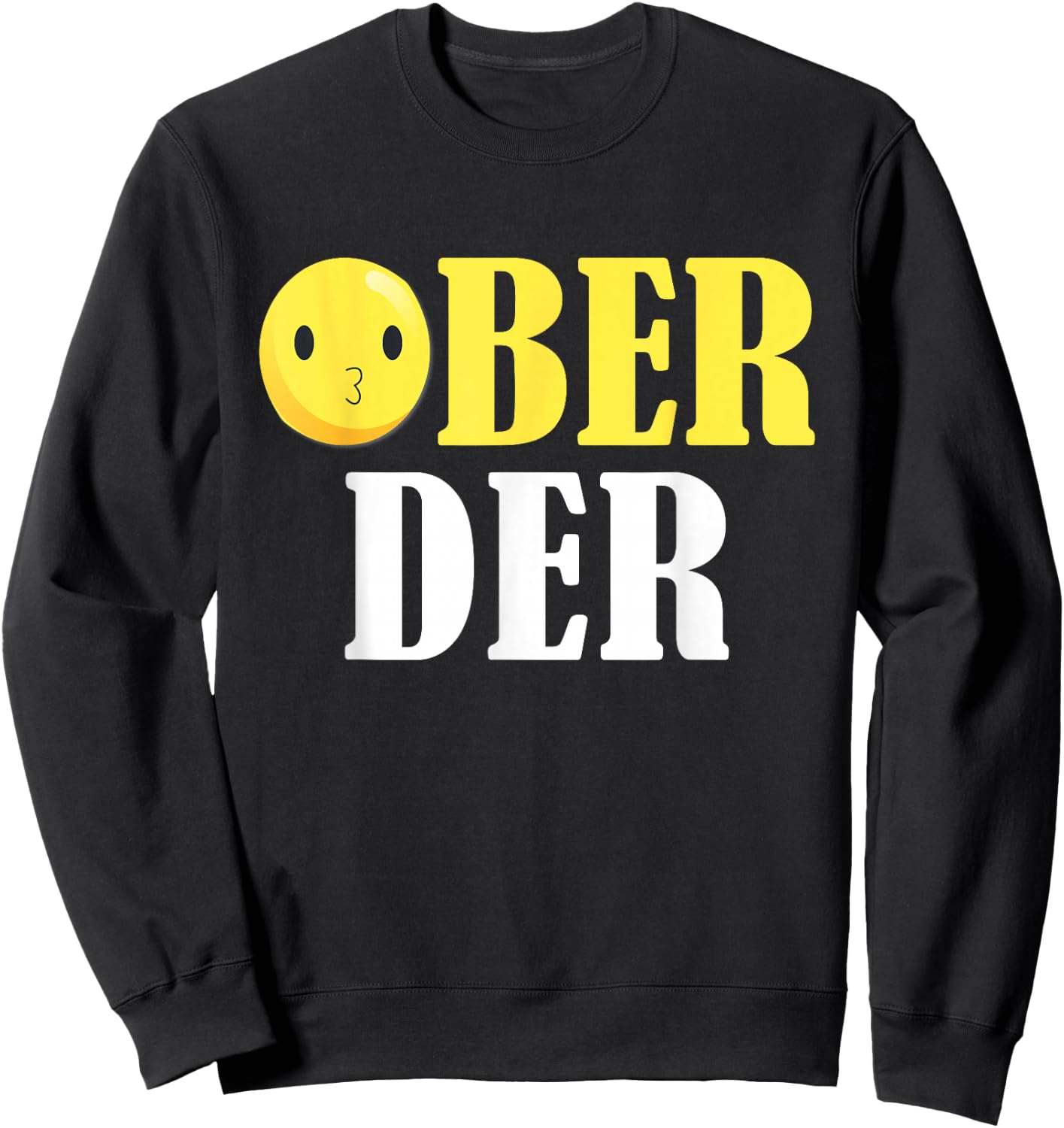 Funny Retro Vintage Filipino Pinoy Ober Der Sweatshirt - Sweatshirt | Black