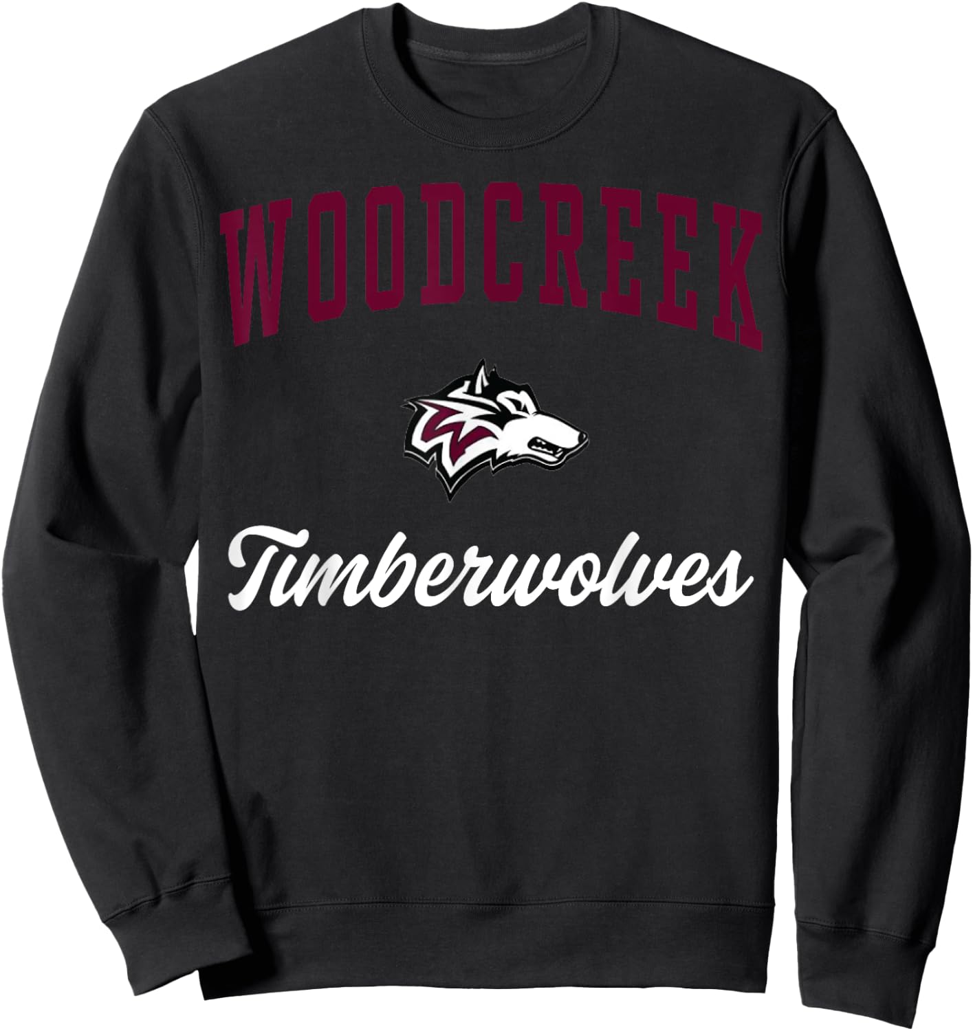 Woodcreek High School Timberwolves C3 Sweatshirt - Sweatshirt | Black