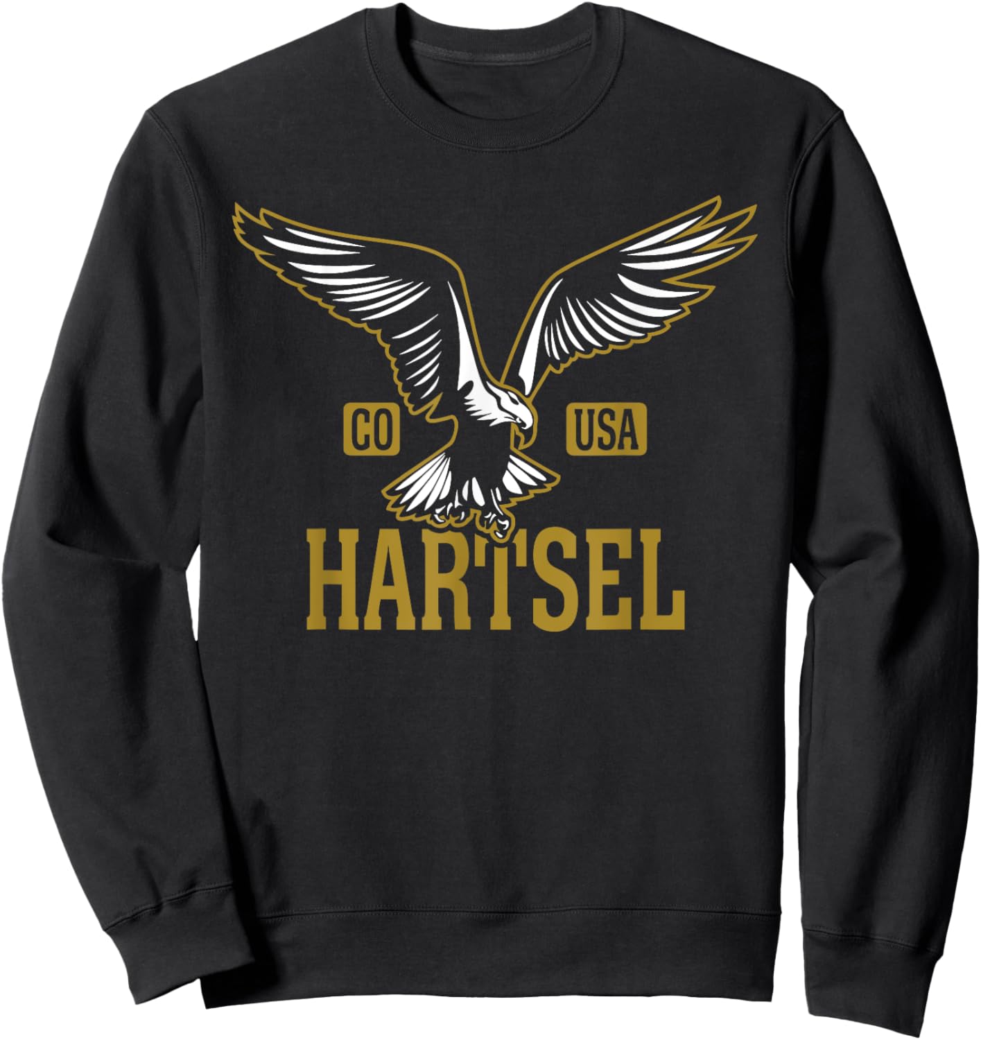 Hartsel Colorado USA Sweatshirt - Sweatshirt | Black