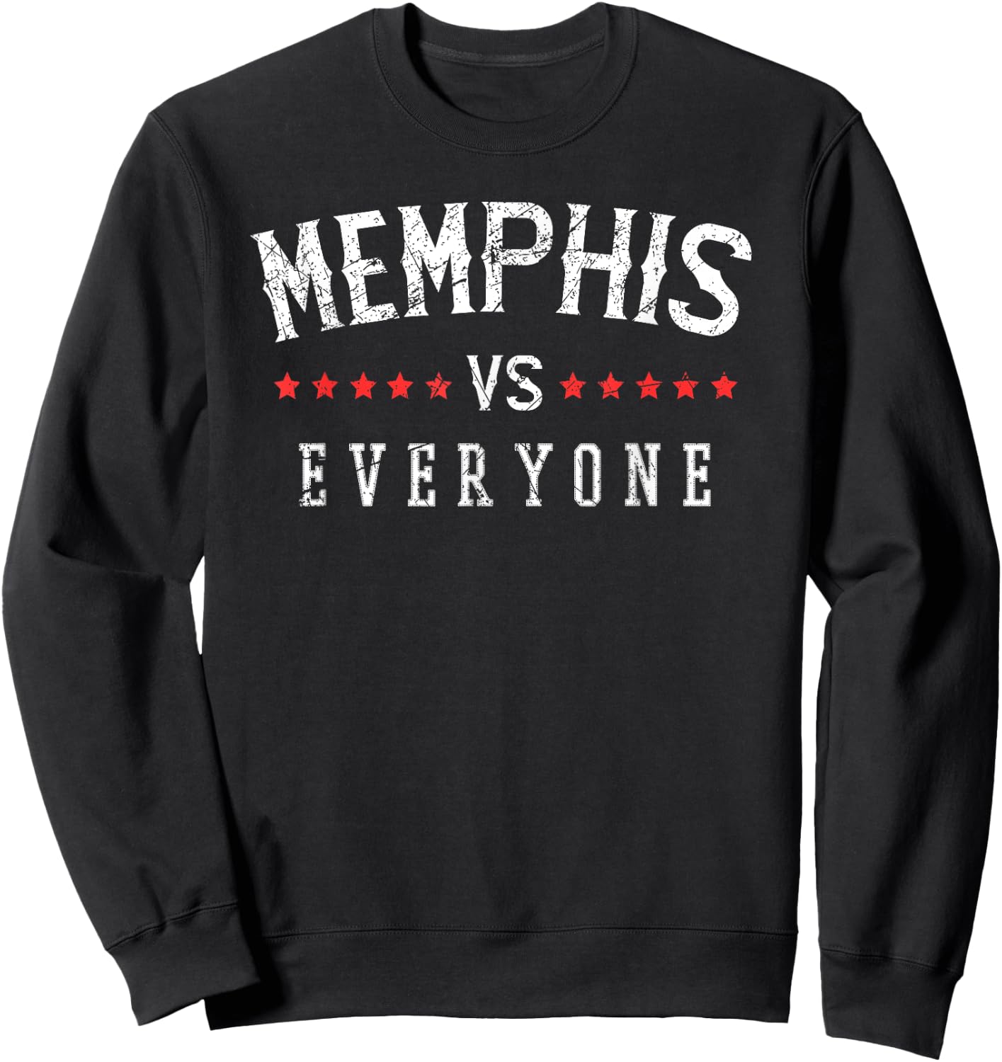 Vintage Memphis VS Everyone - All Sport Best Memphis Sweatshirt - Sweatshirt | Black