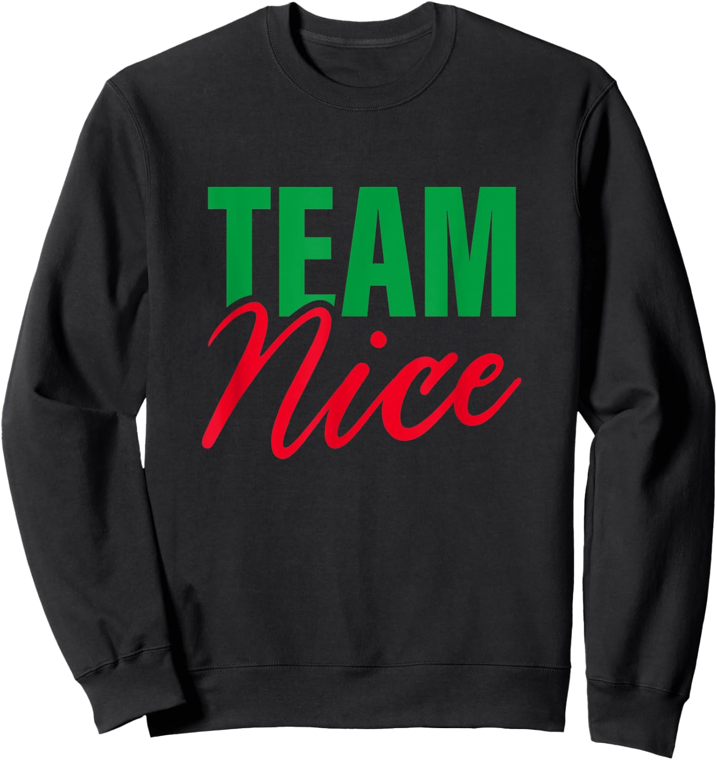 Team Nice Sweatshirt - Sweatshirt | Black