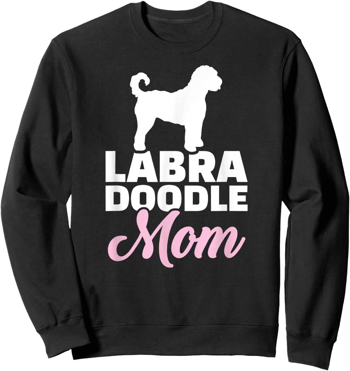 Labradoodle mom Sweatshirt - Sweatshirt | Black