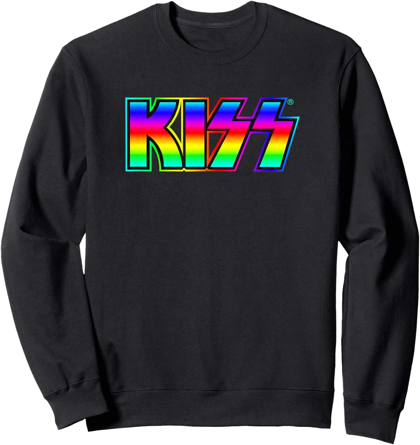 KISS - Crazy Night Logo Sweatshirt - Sweatshirt | Black