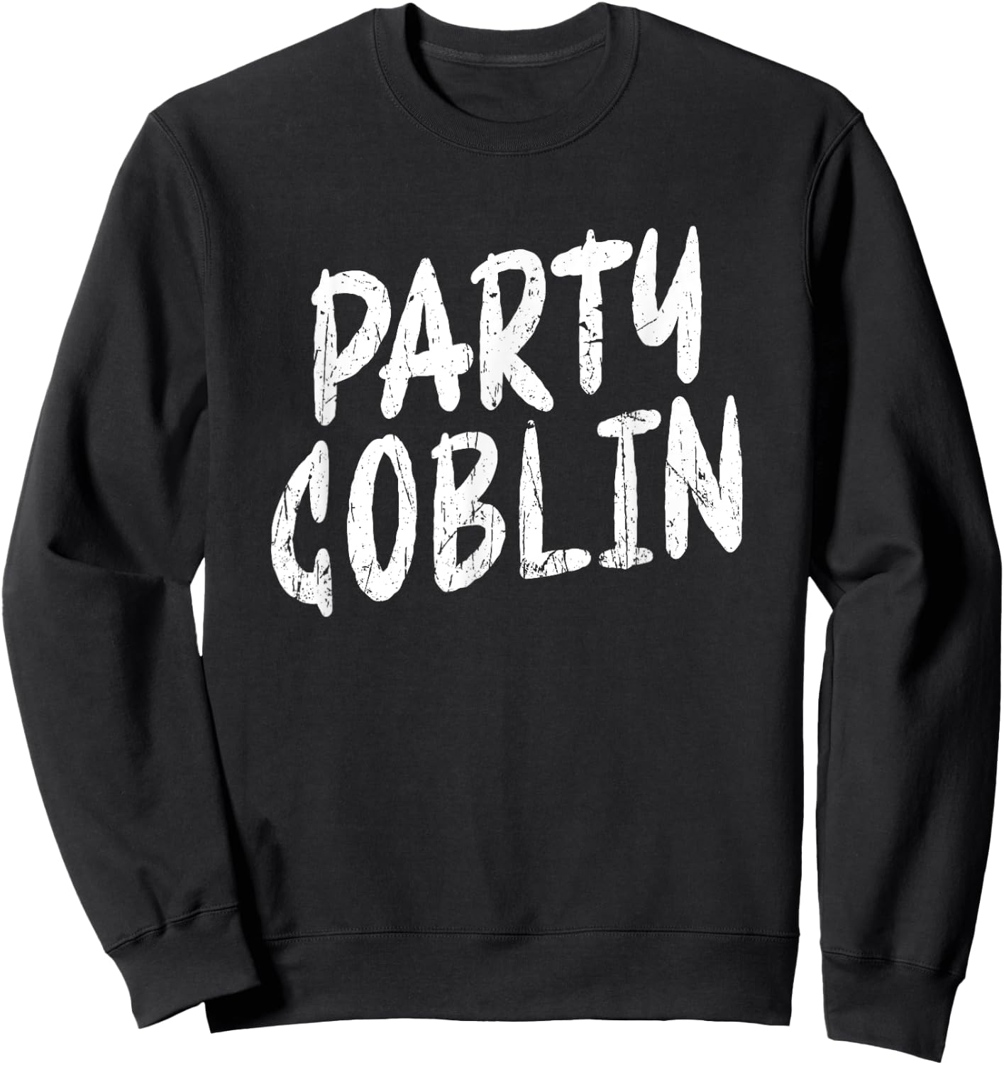 Party Goblin - horror halloween Sweatshirt - Sweatshirt | Black
