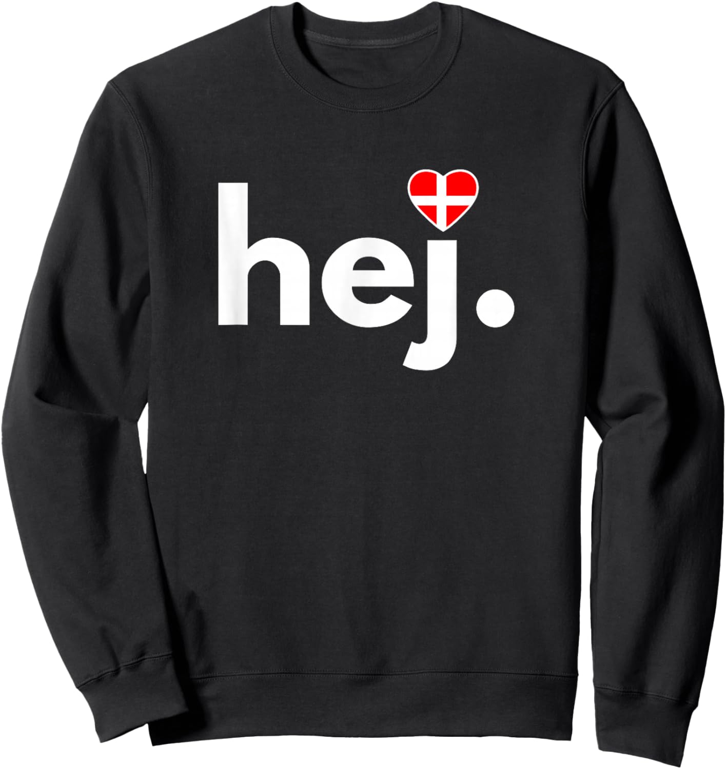 hej. Dänemark-Fan, Reisen, Hobby Kopenhagen Sweatshirt - Sweatshirt | Black