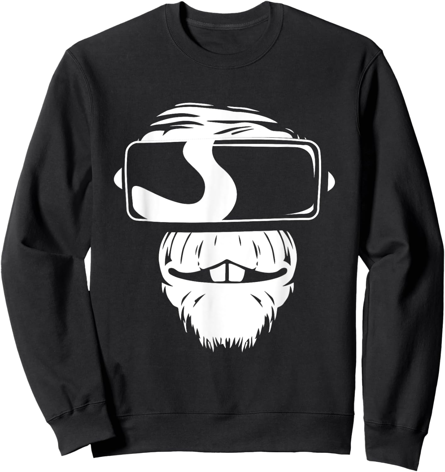 Monkey VR Gamer Virtual Reality Gaming HMD Esports Player Sweatshirt - Sweatshirt | Black