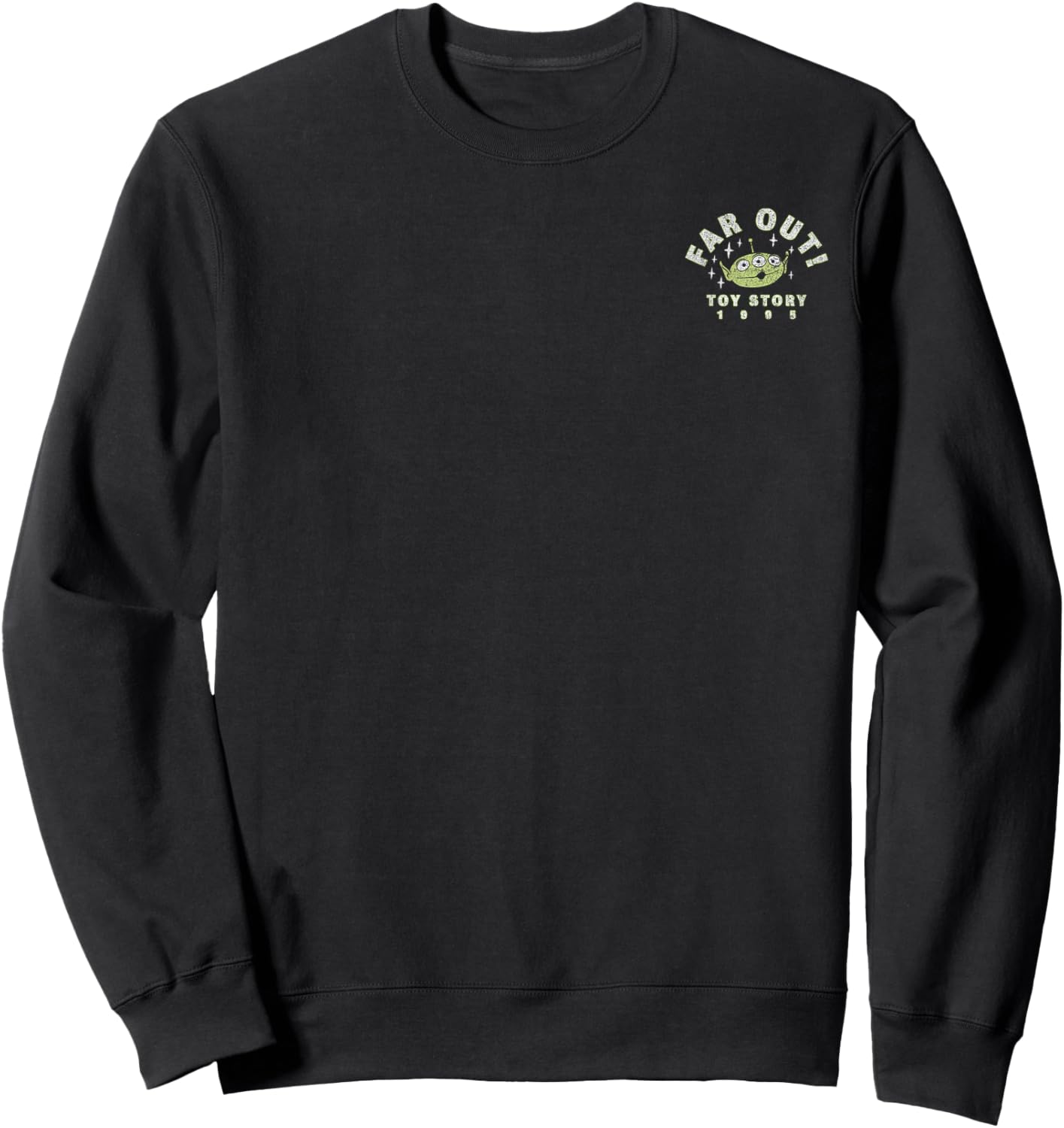 Disney Pixar Toy Story Alien Far Out Toy Story 1995 Sweatshirt - Sweatshirt | Black