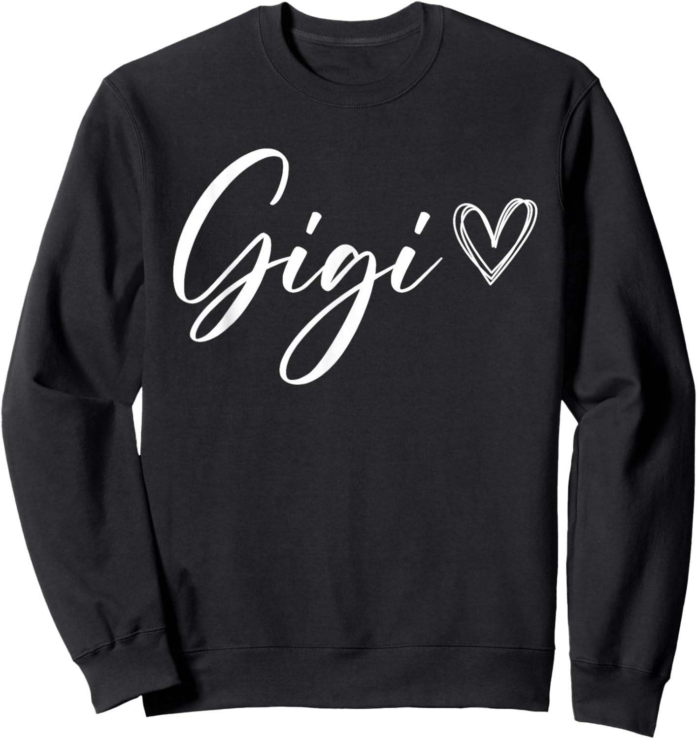 Gigi for Grandma Grandmother Announcement Mothers Day Sweatshirt - Sweatshirt | Black