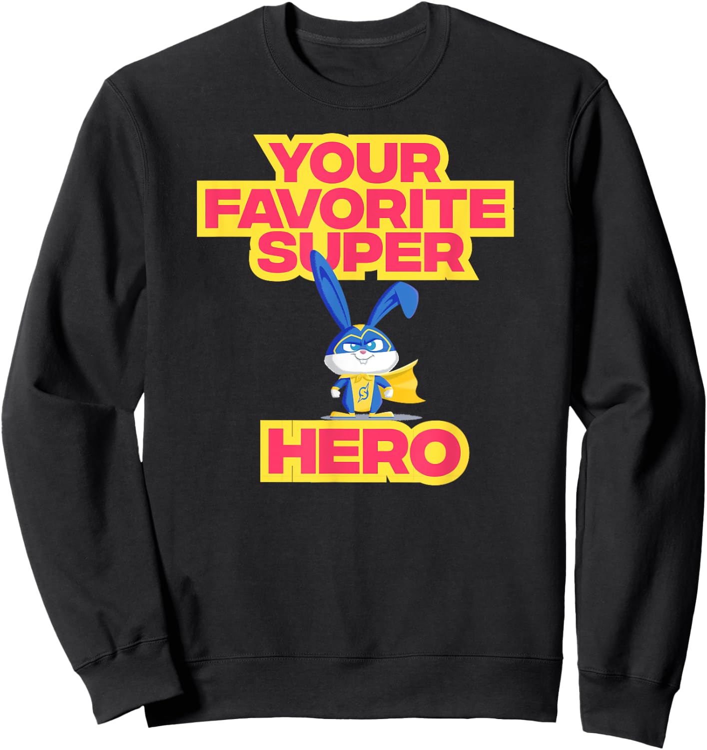 Pets 2 Snowball Your Favourite Superhero Sweatshirt - Sweatshirt | Black