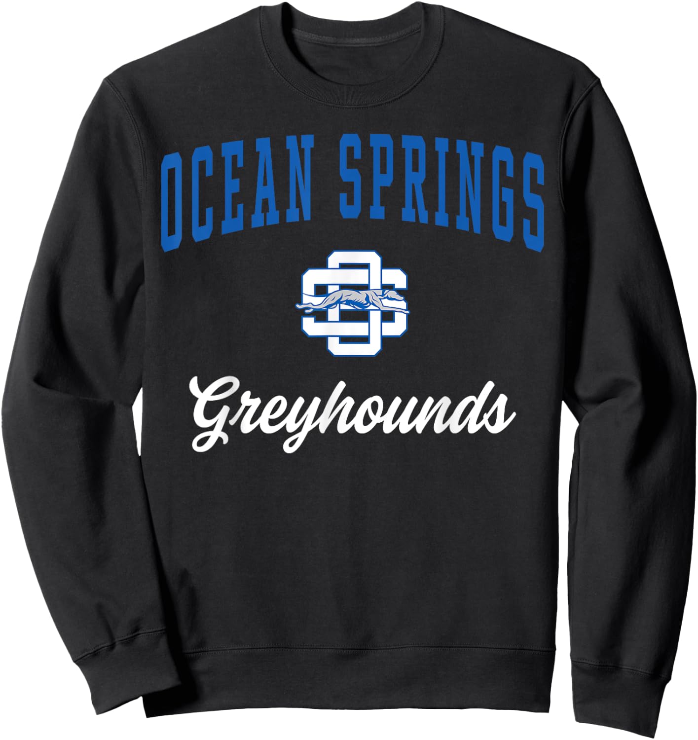 Ocean Springs High School Greyhounds C3 Sweatshirt - Sweatshirt | Black