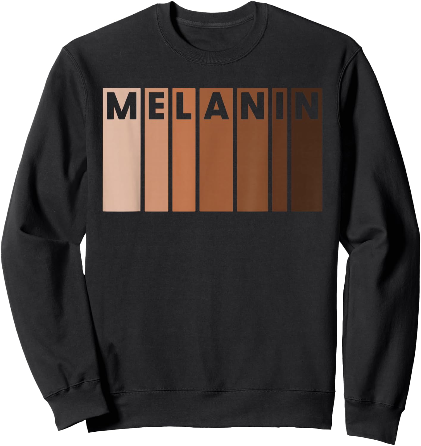 Melanin Black Pride Afro Queen King Gifts African American Sweatshirt - Sweatshirt | Black