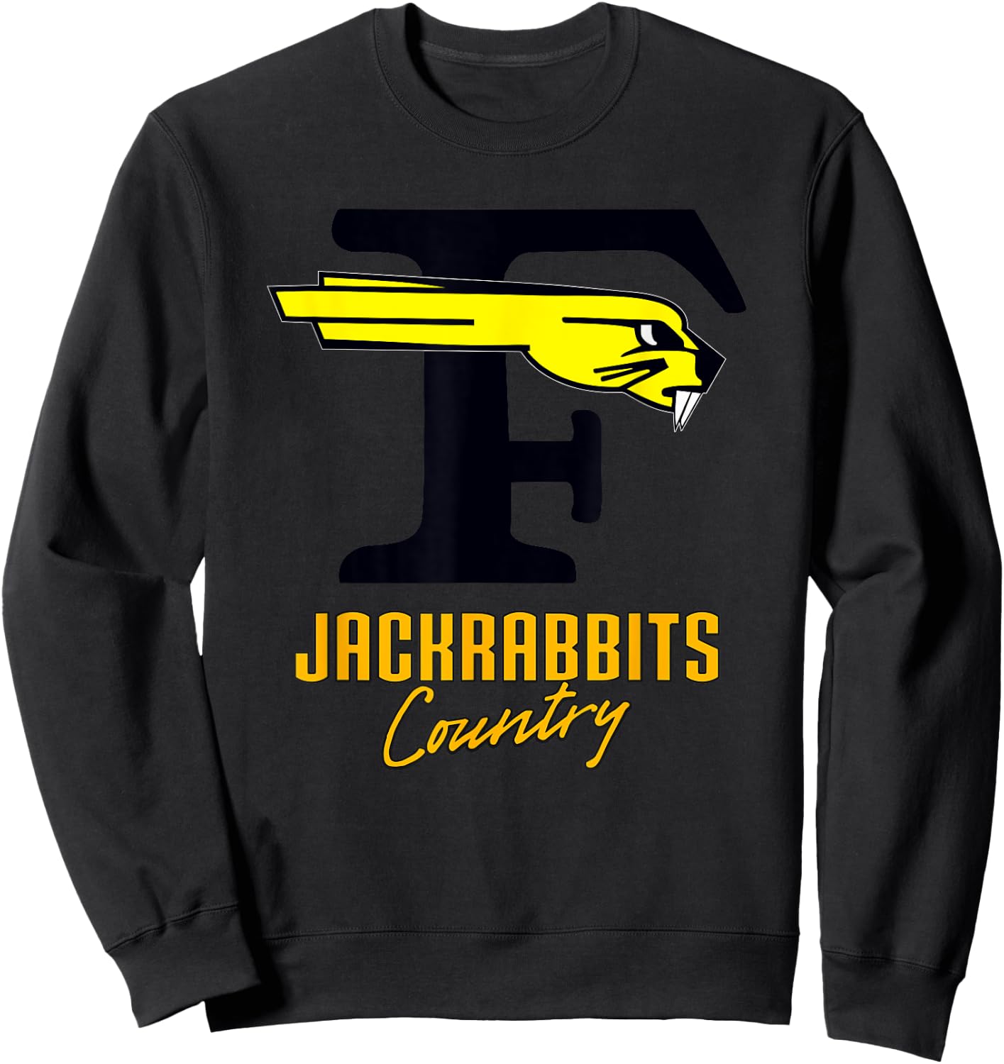 Forney Jackrabbits Logo Country HS Sweatshirt - Sweatshirt | Black