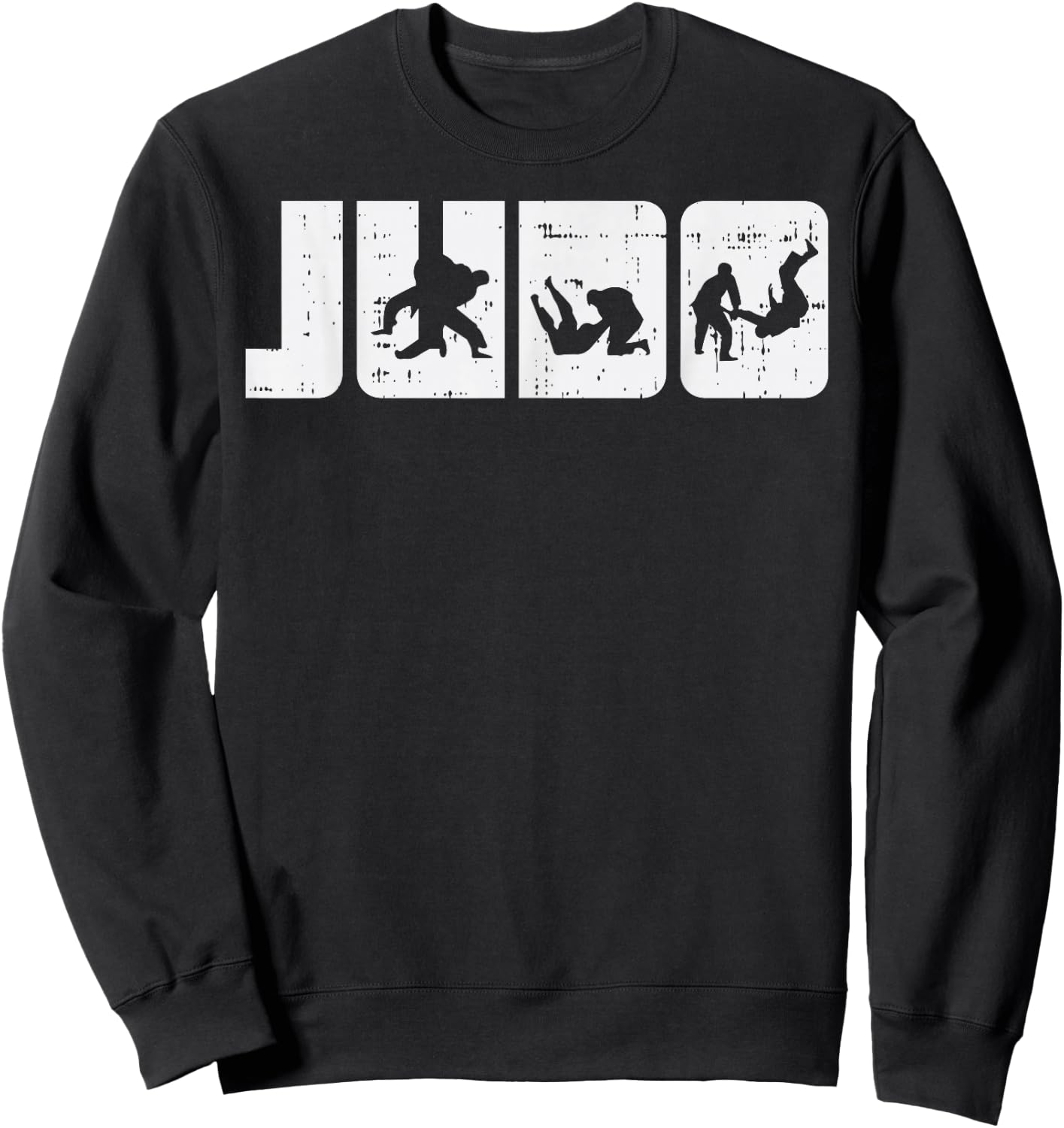 Judo Throws Japanese Martial Art Fight Judoka Men Women Gift Sweatshirt - Sweatshirt | Black