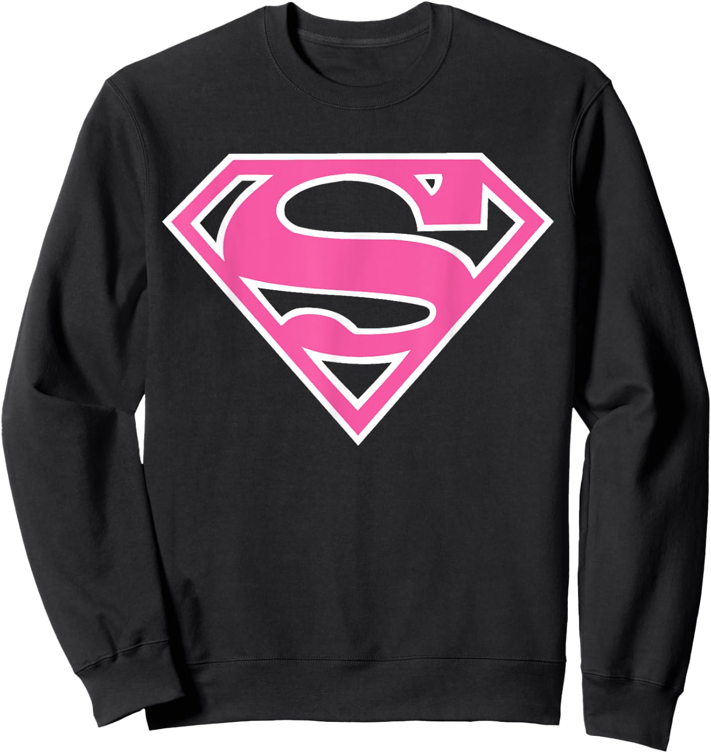 DC Supergirl Logo Classic Sweatshirt - Sweatshirt | Black