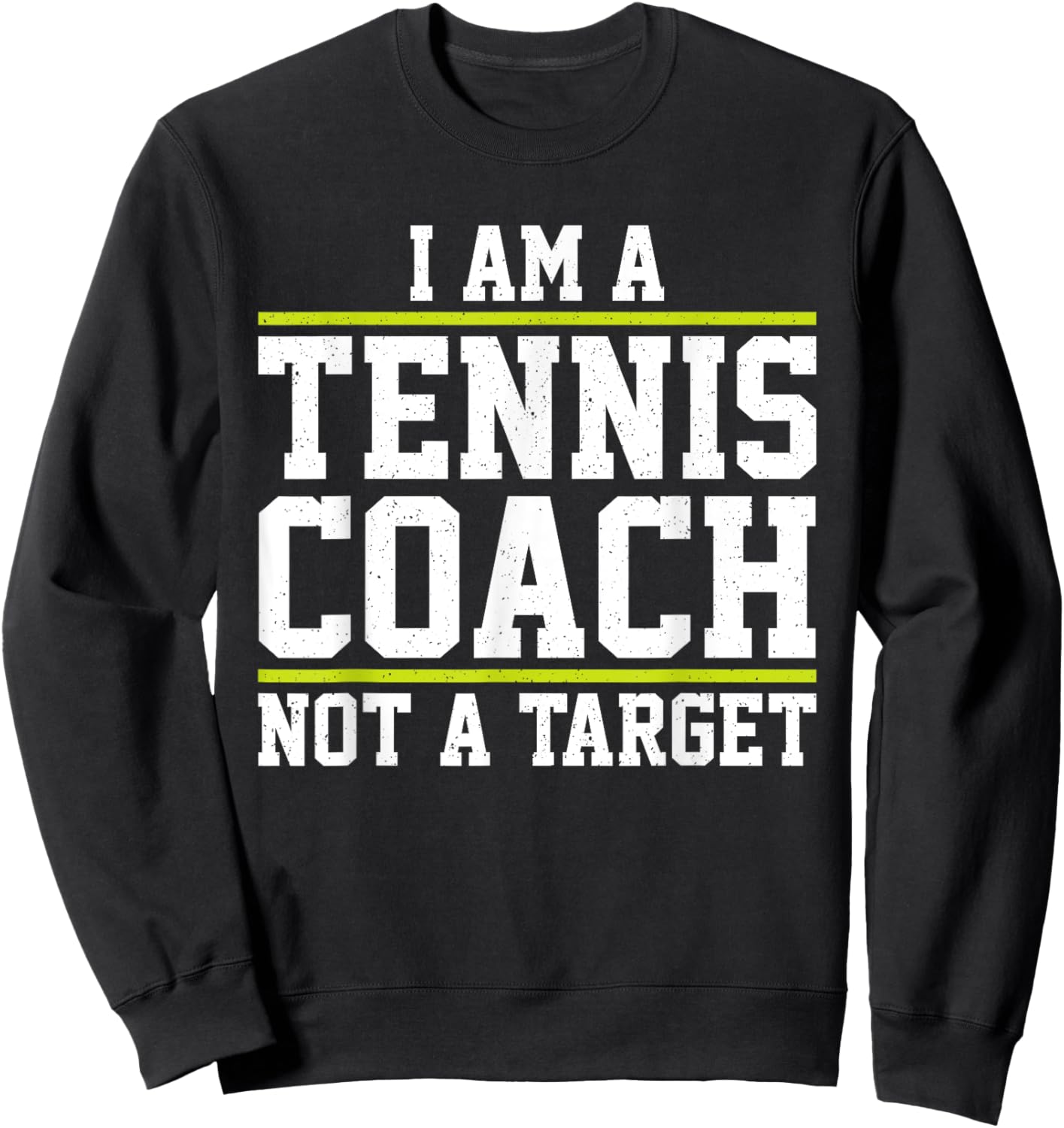 Tennis Coach Novelty Women Team Captain Tennis Lover Sweatshirt - Sweatshirt | Black