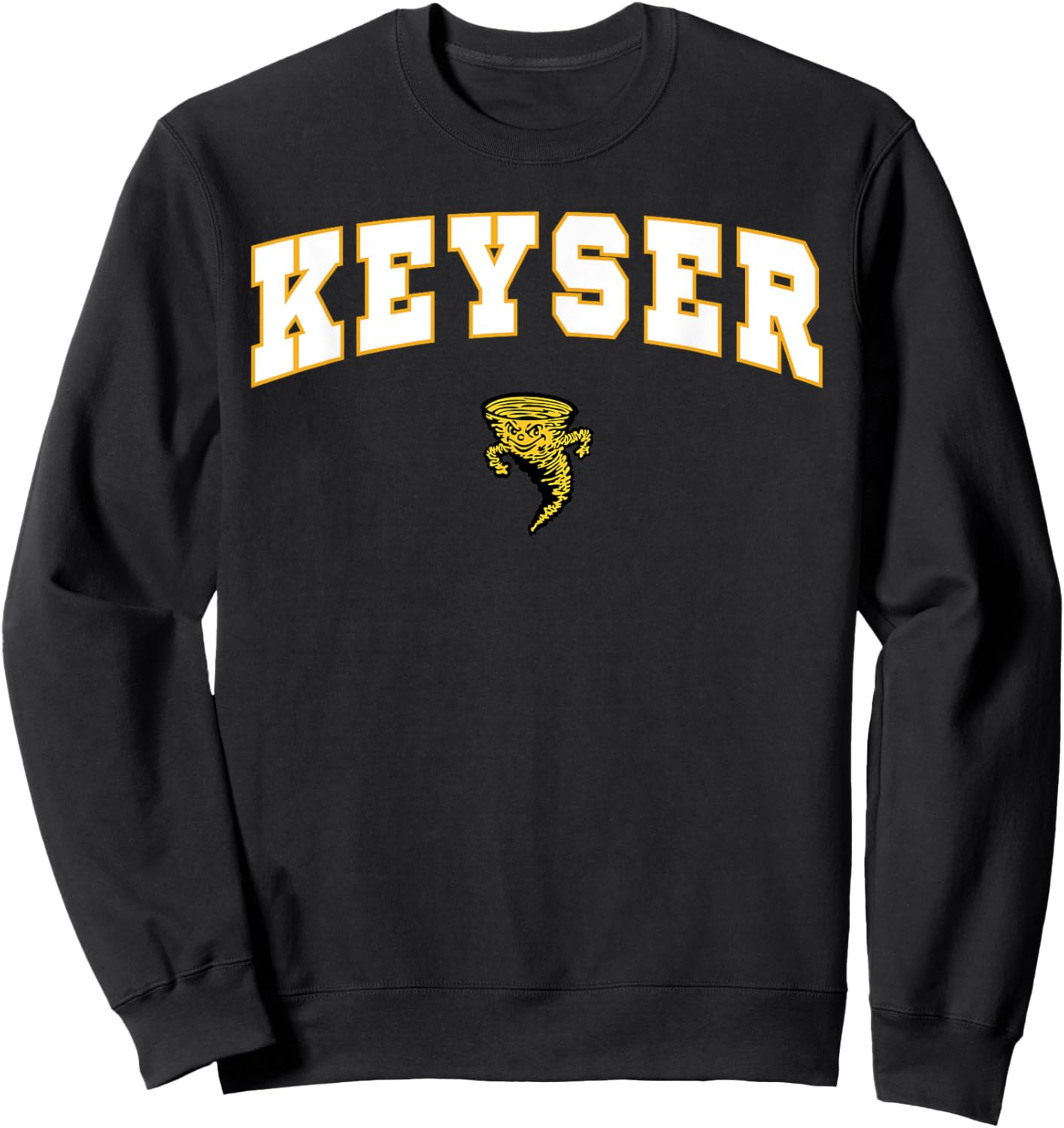 Keyser High School Golden Tornado Sweatshirt - Sweatshirt | Black