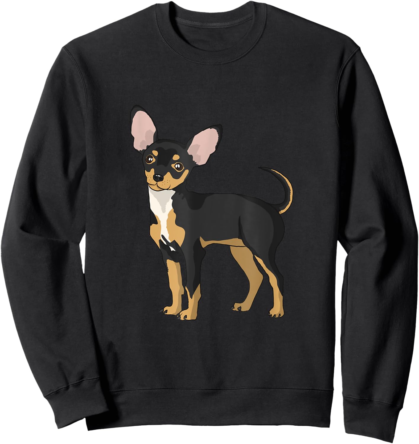 Chihuahua Lover for Chiwawa Moms and Dads Sweatshirt - Sweatshirt | Black