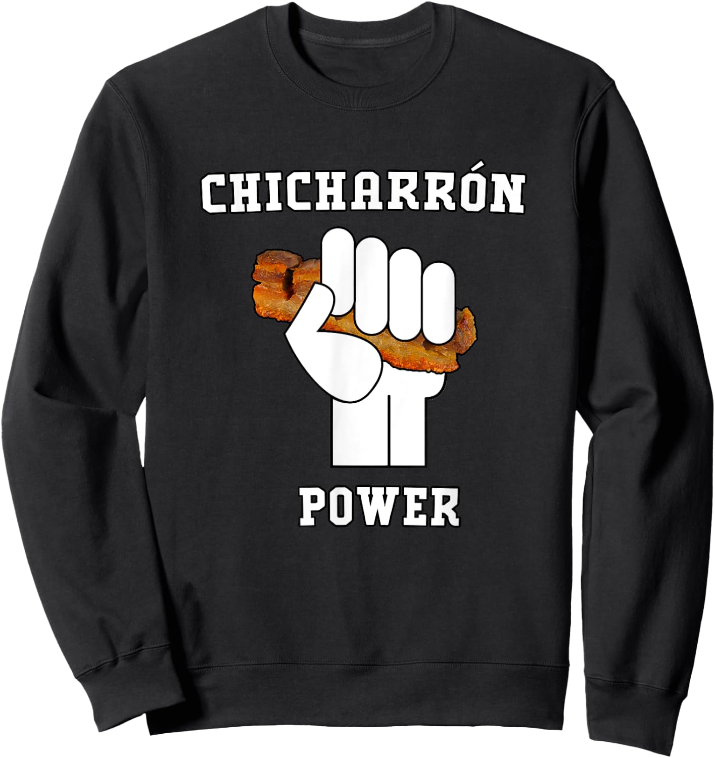 Nostalgia Health CHICHARRON POWER Sweatshirt - Sweatshirt | Black