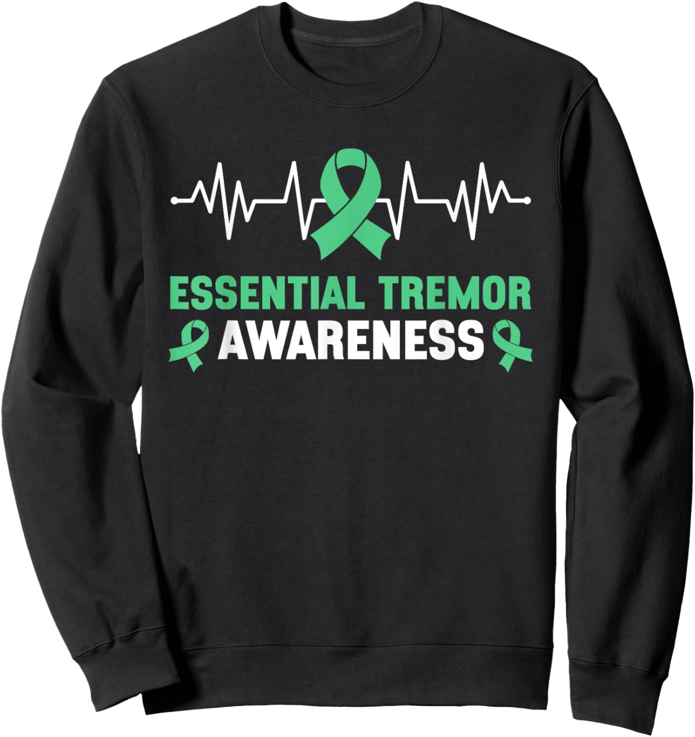 Essential Tremor Support Essential Tremor Awareness Sweatshirt - Sweatshirt | Black