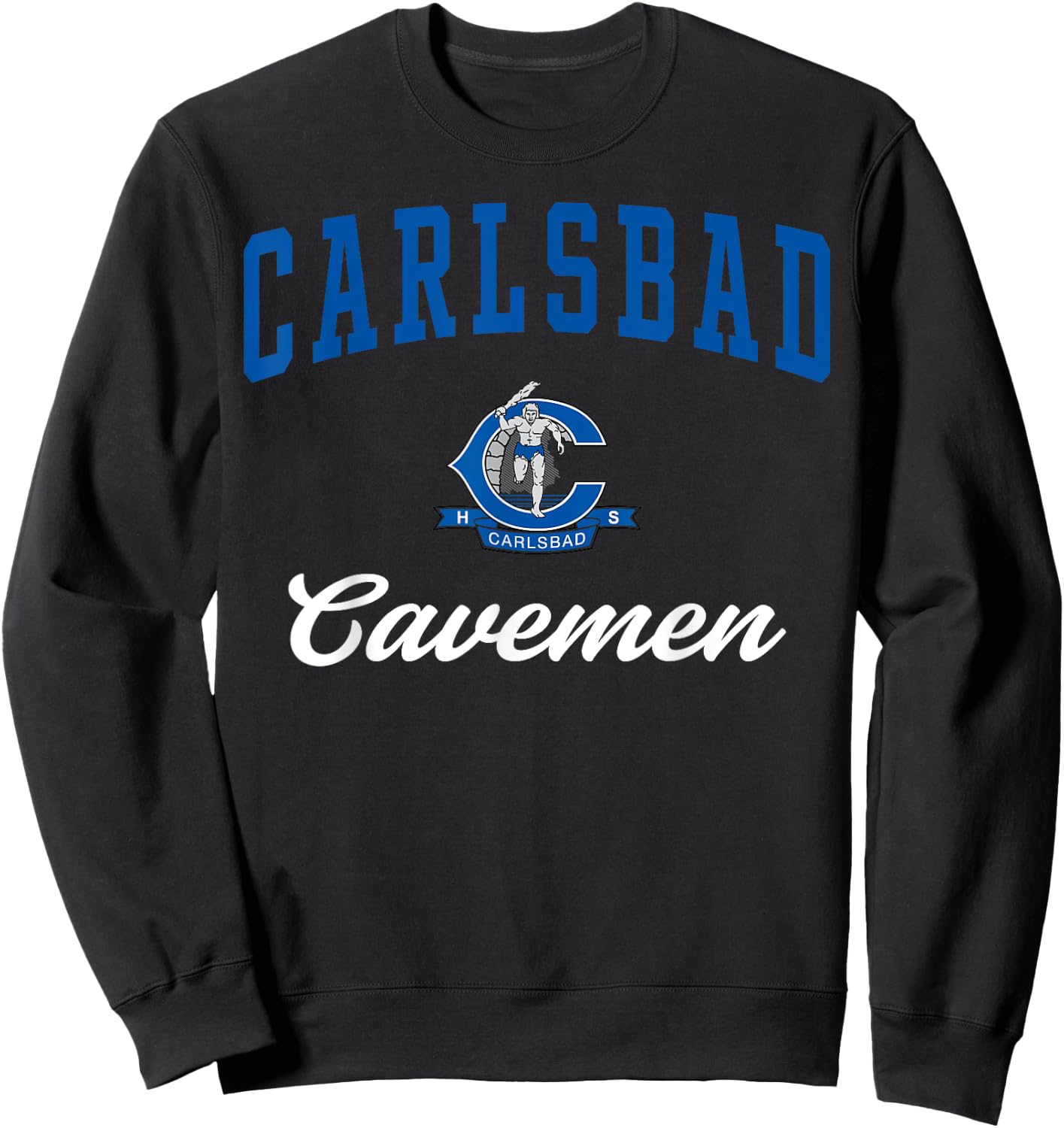 Carlsbad Senior High School Cavemen C3 Sweatshirt - Sweatshirt | Black