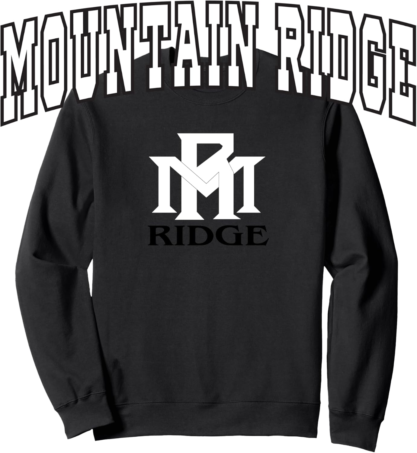 Mountain Ridge High School Mountain Lions LS C2 Sweatshirt - Sweatshirt | Black