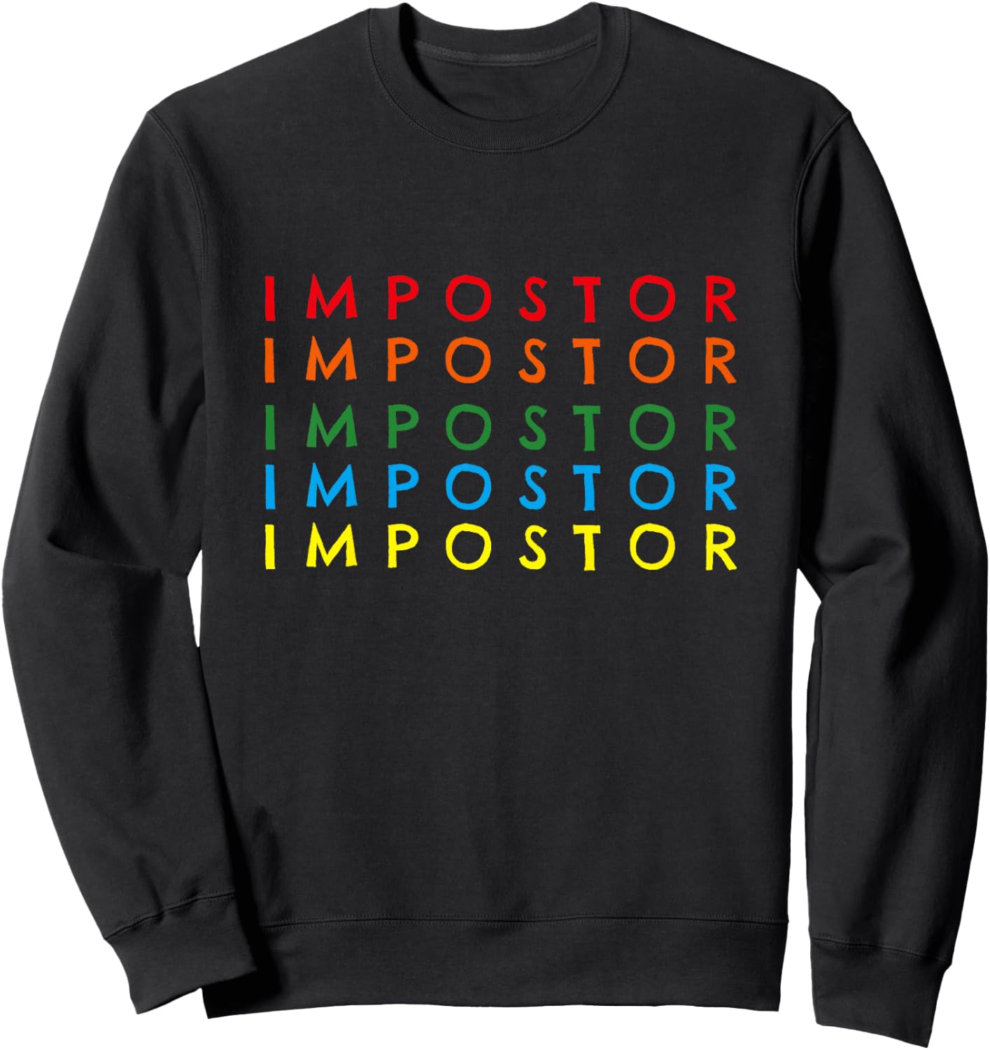 Impostor Gamer Kids Sweatshirt - Sweatshirt | Black
