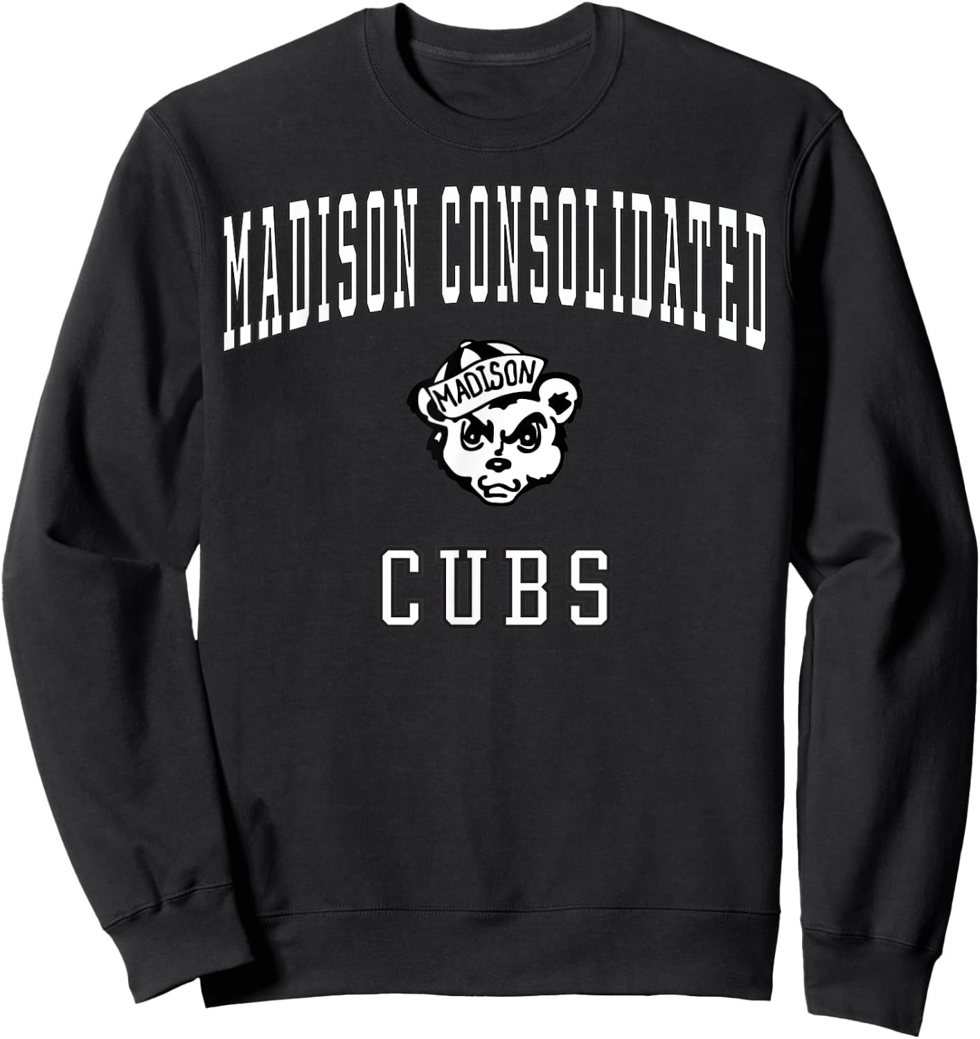 Madison Consolidated High School Cubs C1 Sweatshirt - Sweatshirt | Black