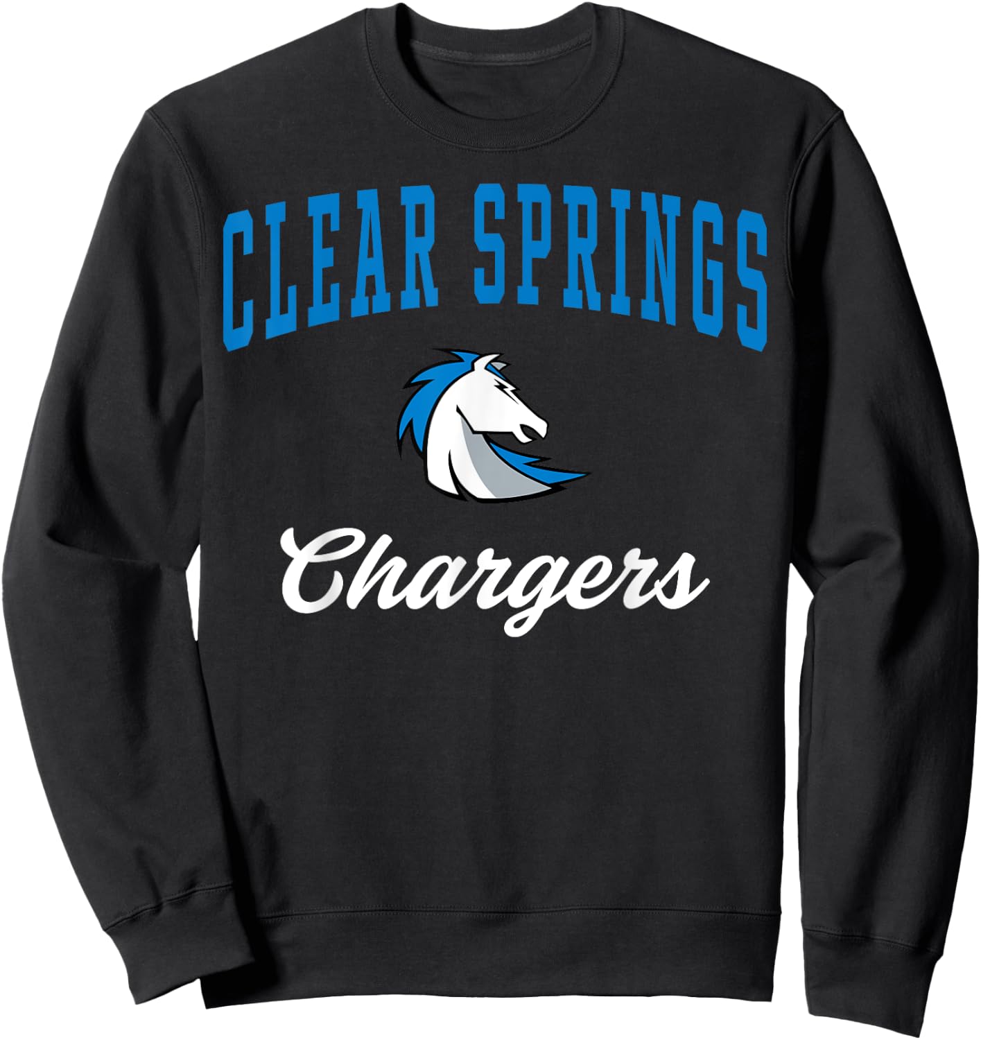 Clear Springs High School Chargers C3 Sweatshirt - Sweatshirt | Black