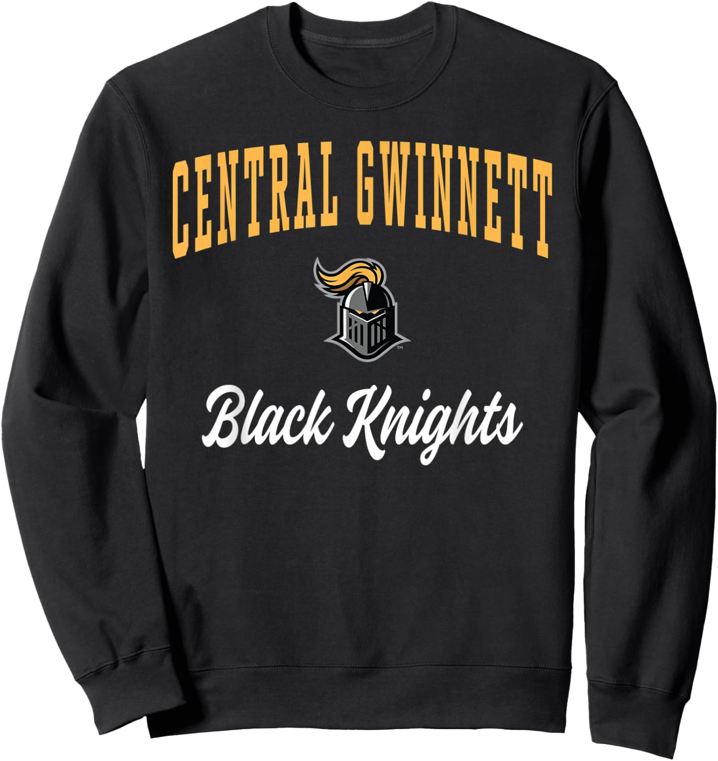 Central Gwinnett High School Black Knights Sweatshirt - Sweatshirt | Black