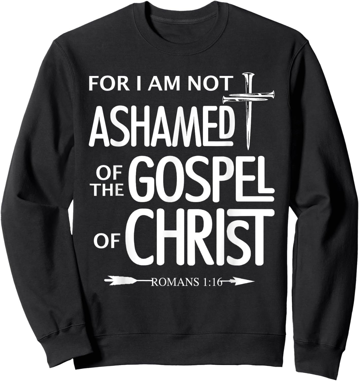 Gospel of Christ Sweatshirt - Sweatshirt | Black