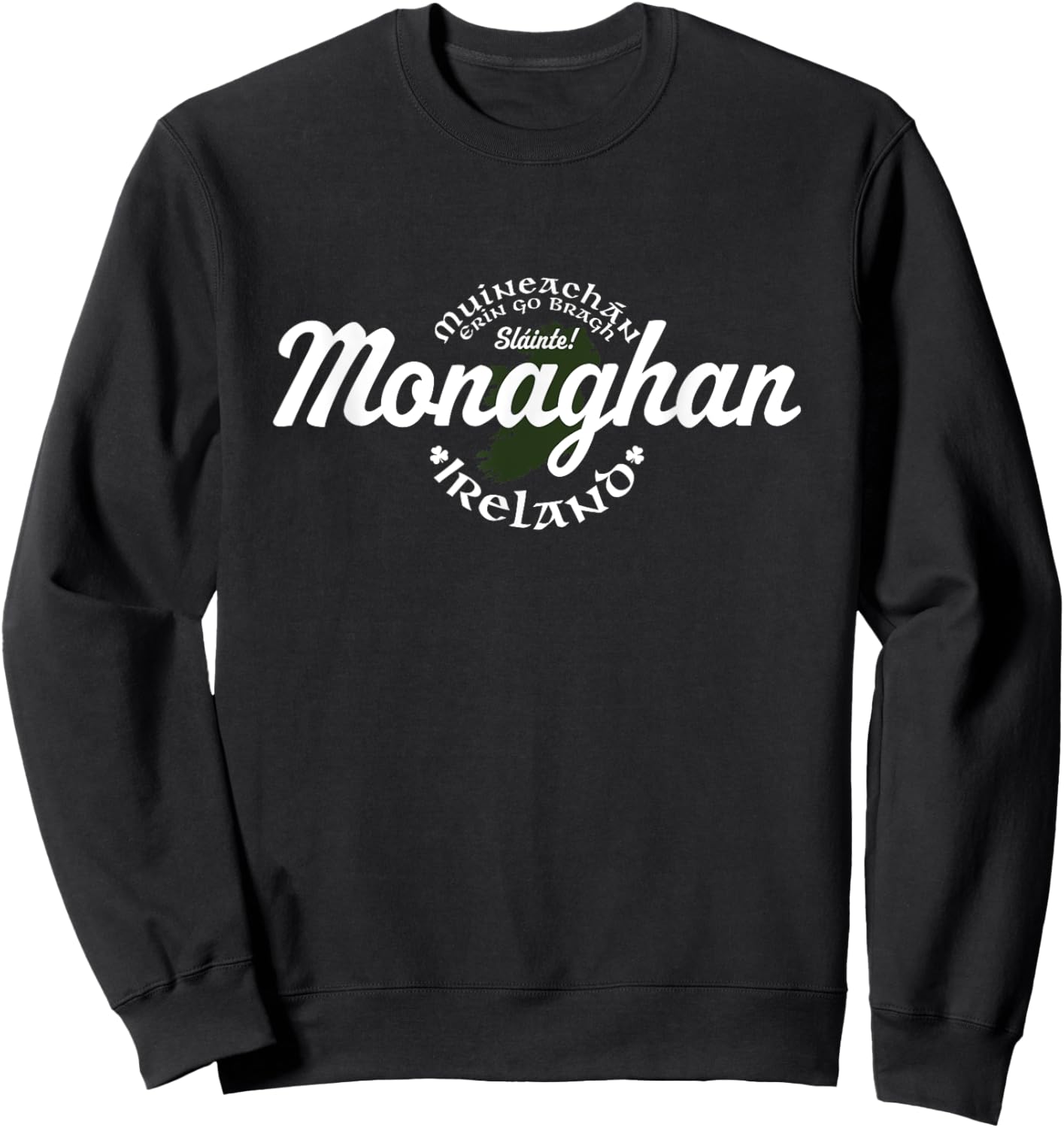 Monaghan Ireland Sweatshirt - Sweatshirt | Black