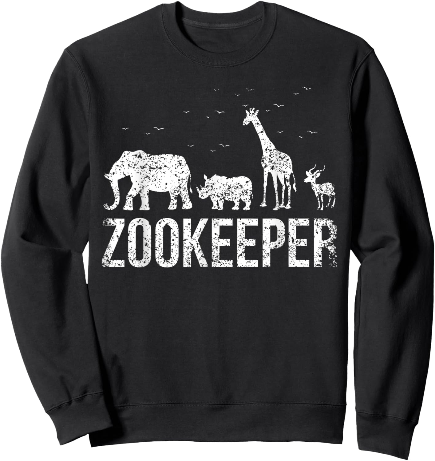 Zoo Keeper Zookeeper Zoos Zookeeping Keeping Sweatshirt - Sweatshirt | Black