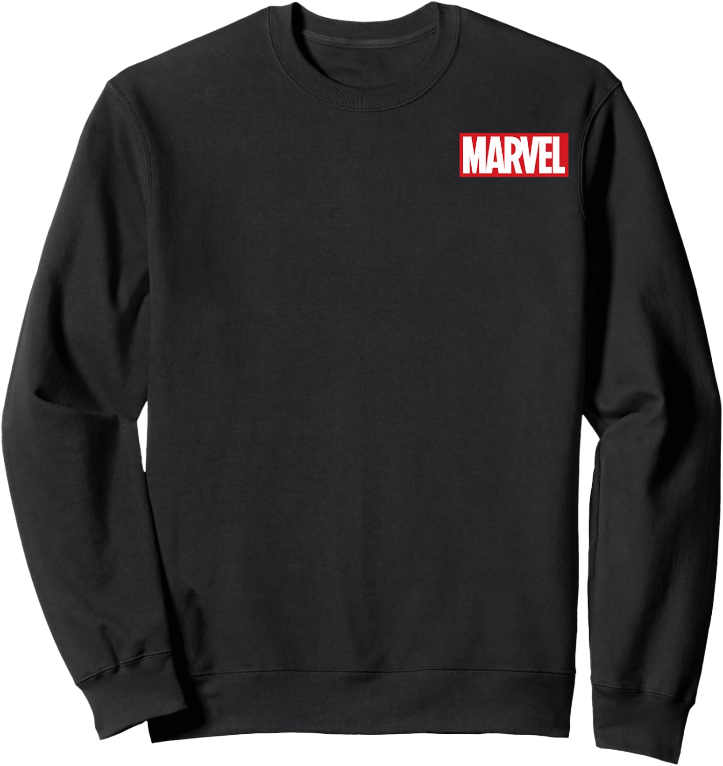 Marvel Studios Logo Stack Front & Back Sweatshirt - Sweatshirt | Black