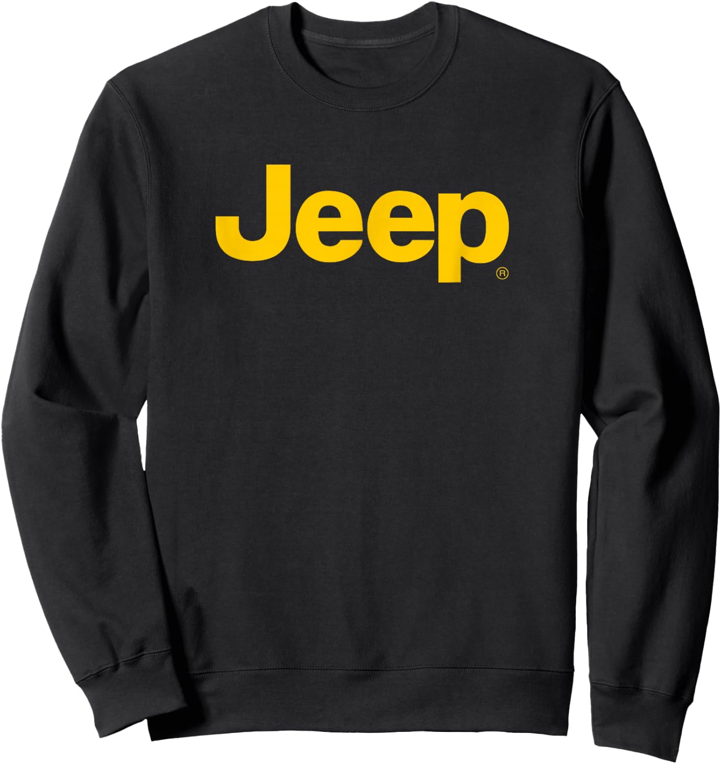 Jeep Iconic Logo Sweatshirt - Sweatshirt | Black