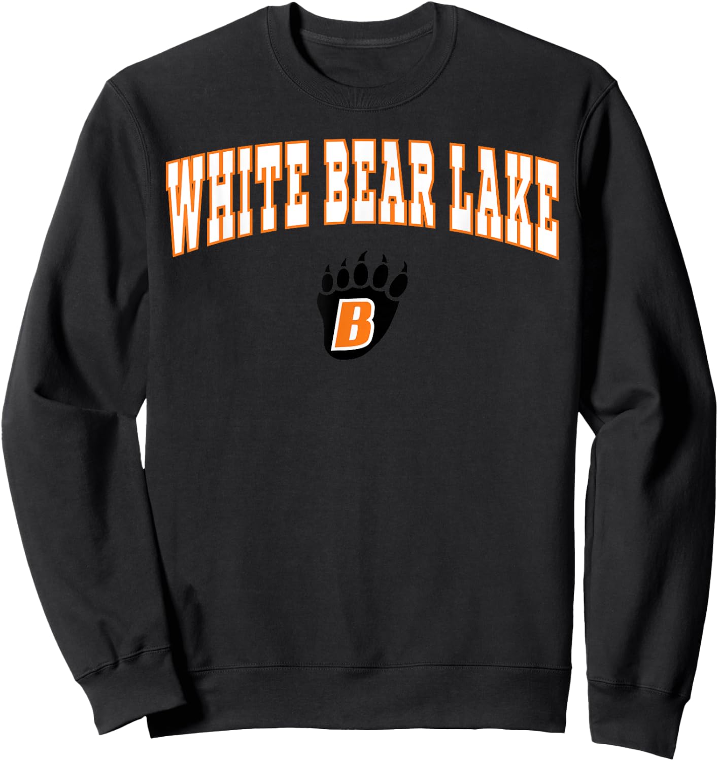 White Bear Lake High School Bears Sweatshirt - Sweatshirt | Black