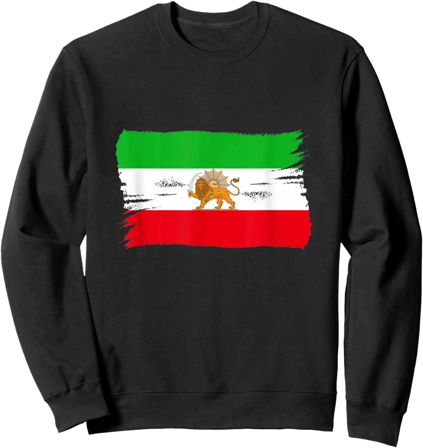 Vintage Old Persian Lion Iran Sweatshirt - Sweatshirt | Black