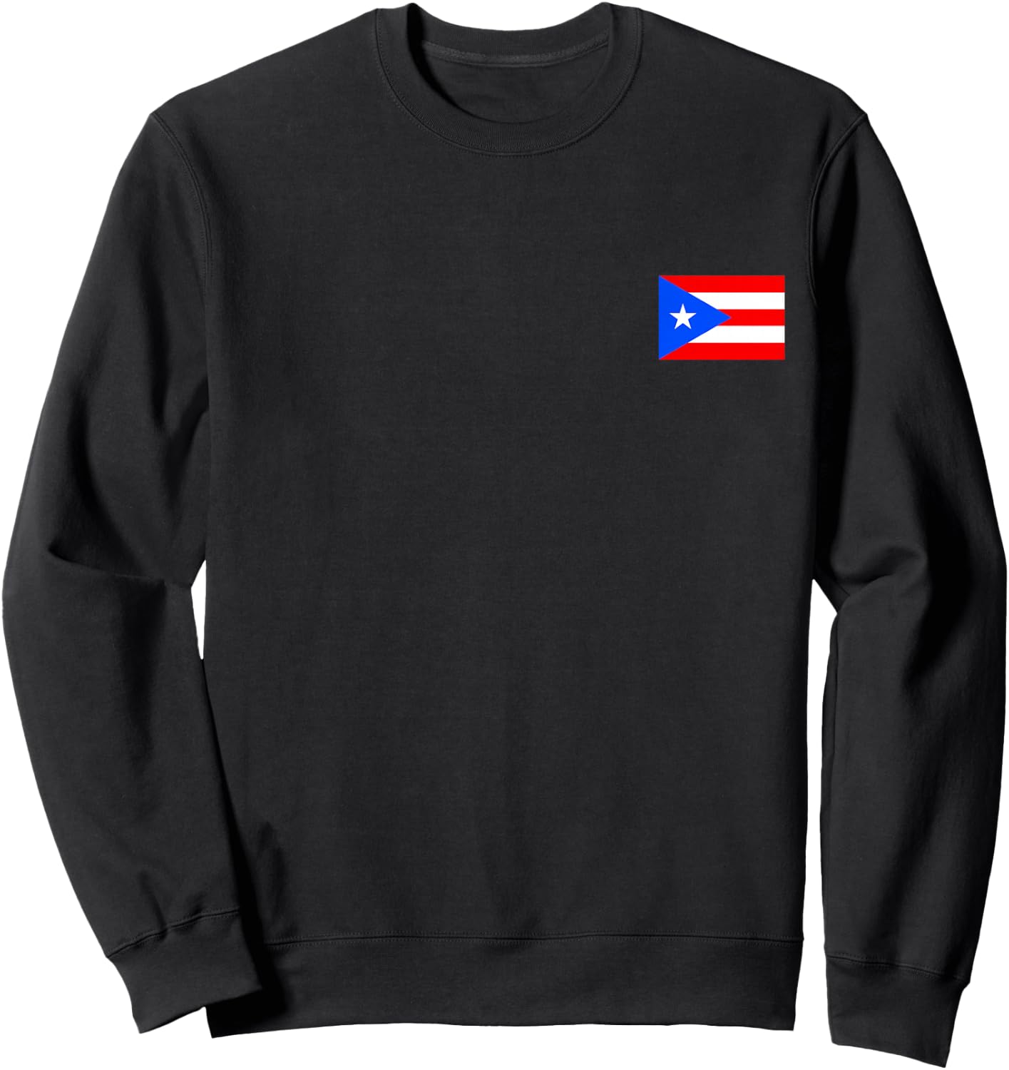 State Puerto Rico Flag Cool PR Boricua Flags Gift Women Men Sweatshirt - Sweatshirt | Black