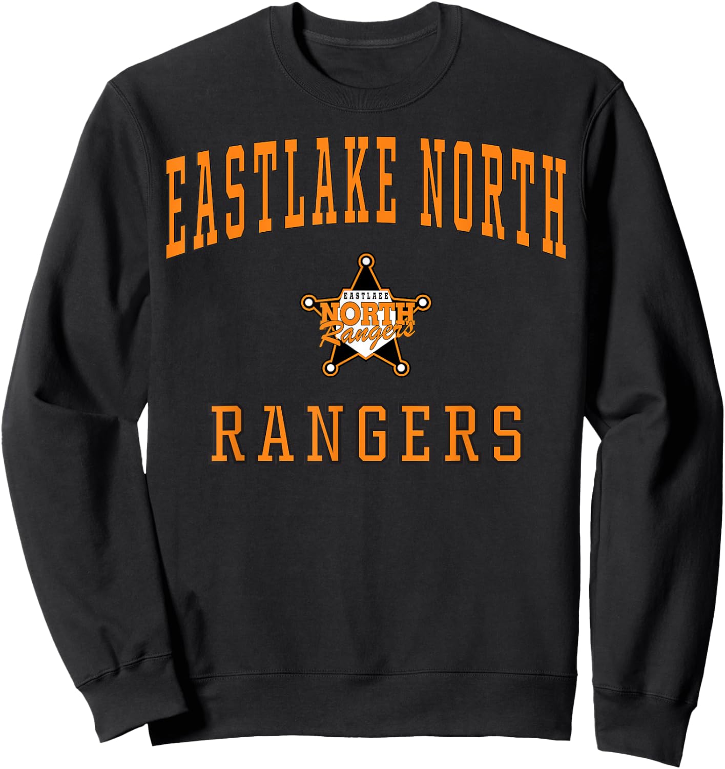Eastlake North High School Rangers C1 Sweatshirt - Sweatshirt | Black