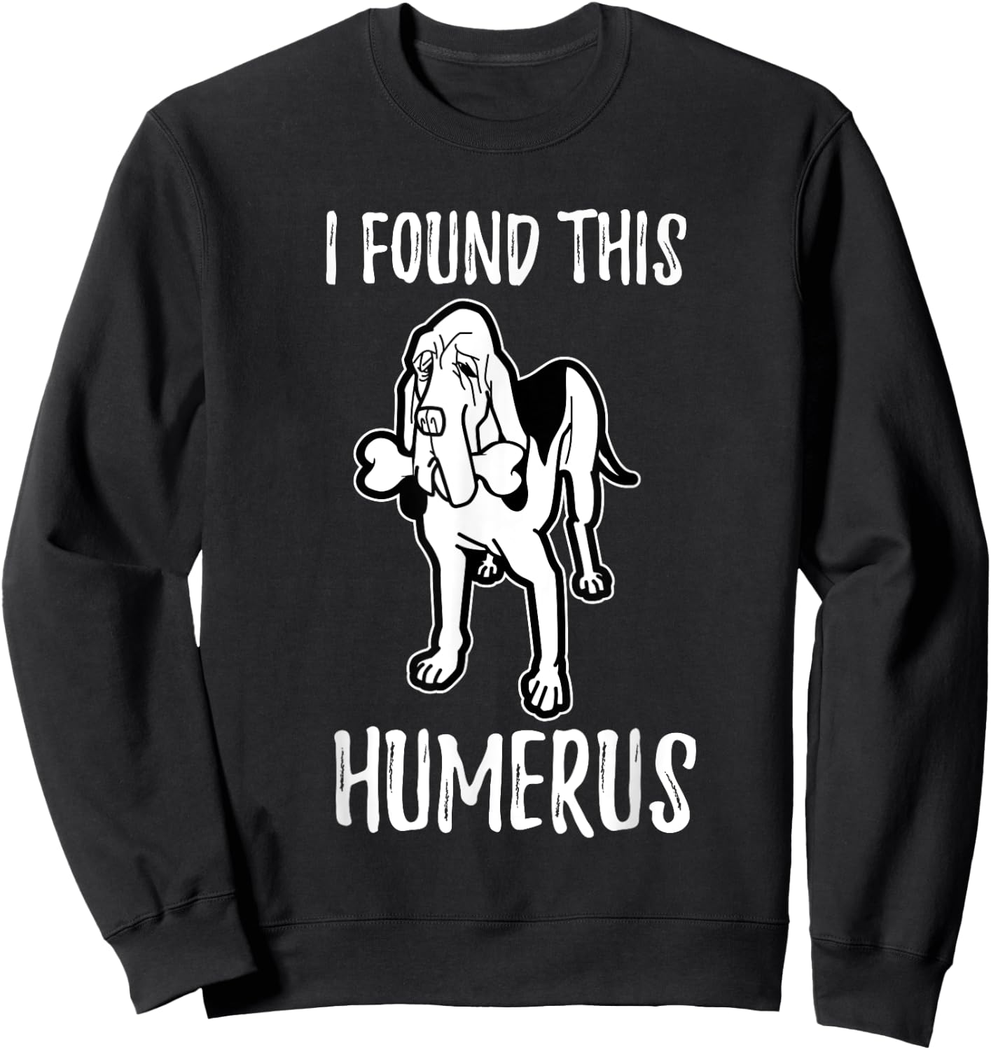 Gift Bloodhound Dog Lovers | Pet Owner Funny Bloodhound Women Girls Kids Sweatshirt - Sweatshirt | Black