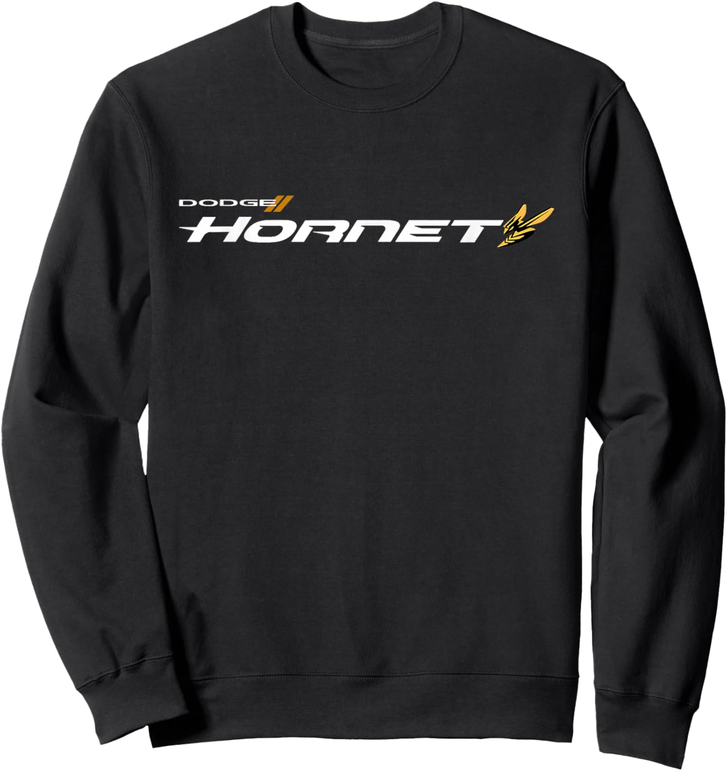 Dodge Hornet Logo (White) Sweatshirt - Sweatshirt | Black