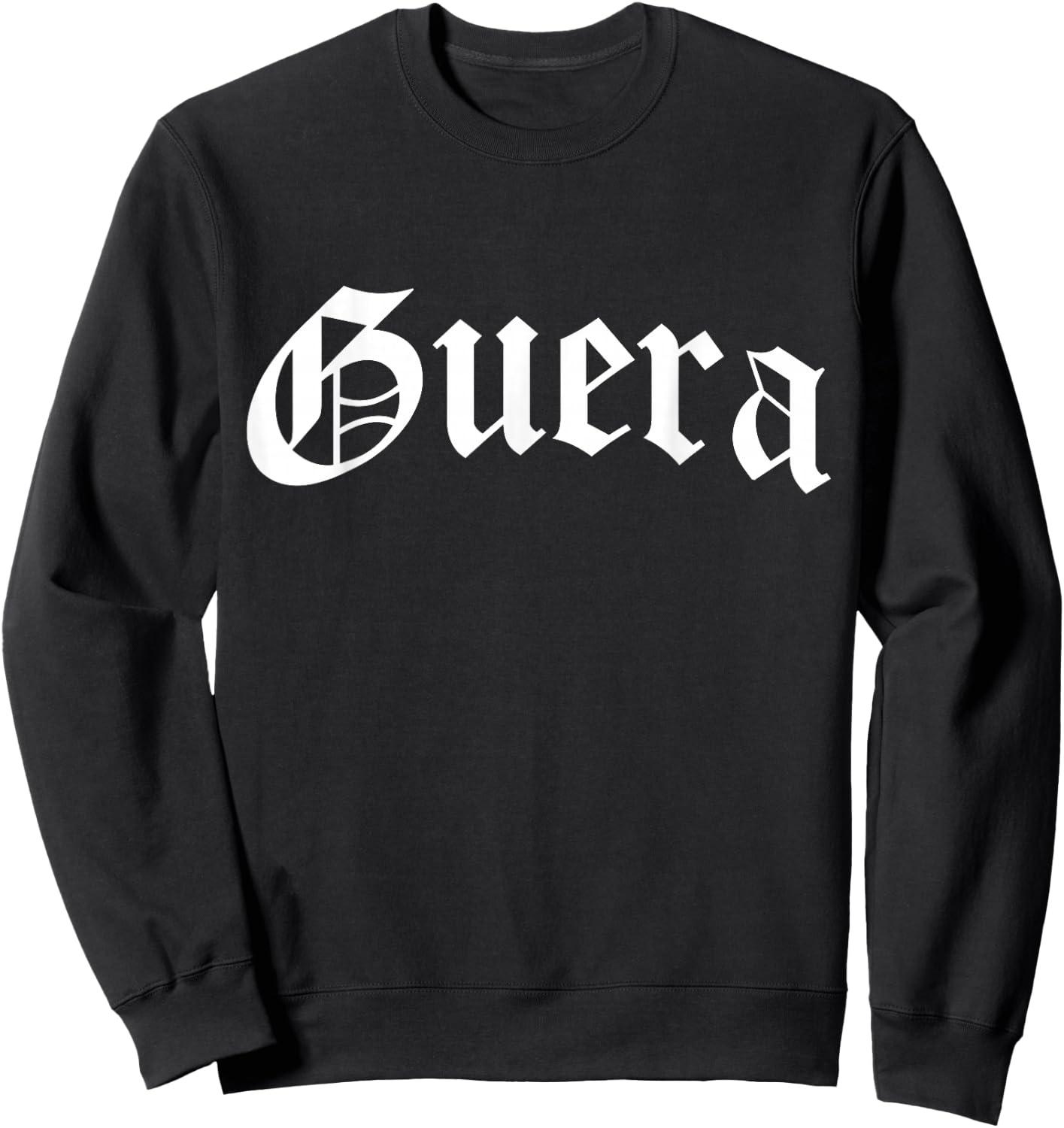 Guera Chola Chicana Mexican American Pride Hispanic Latina Sweatshirt - Sweatshirt | Black