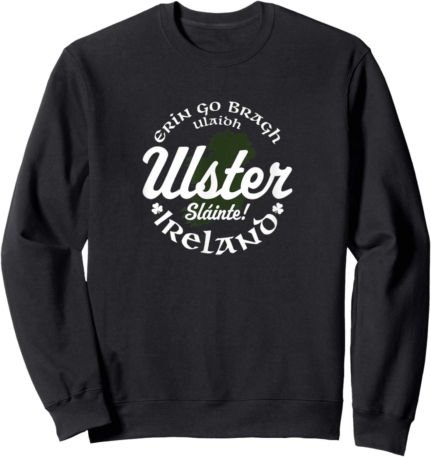 Ulster Ireland Sweatshirt - Sweatshirt | Black