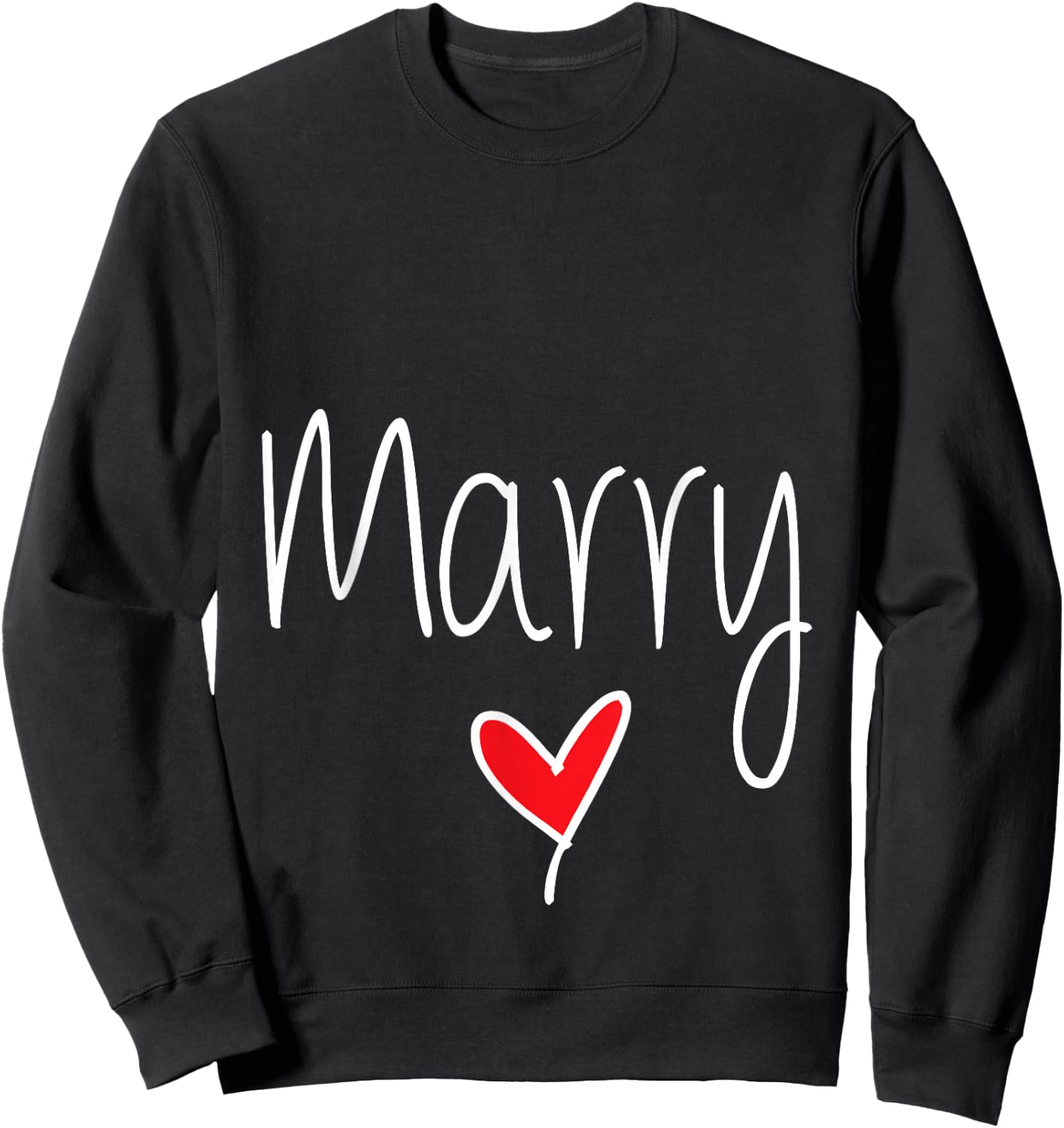 Will You Marry me Marriage Team Proposal Ways to Propose Sweatshirt - Sweatshirt | Black