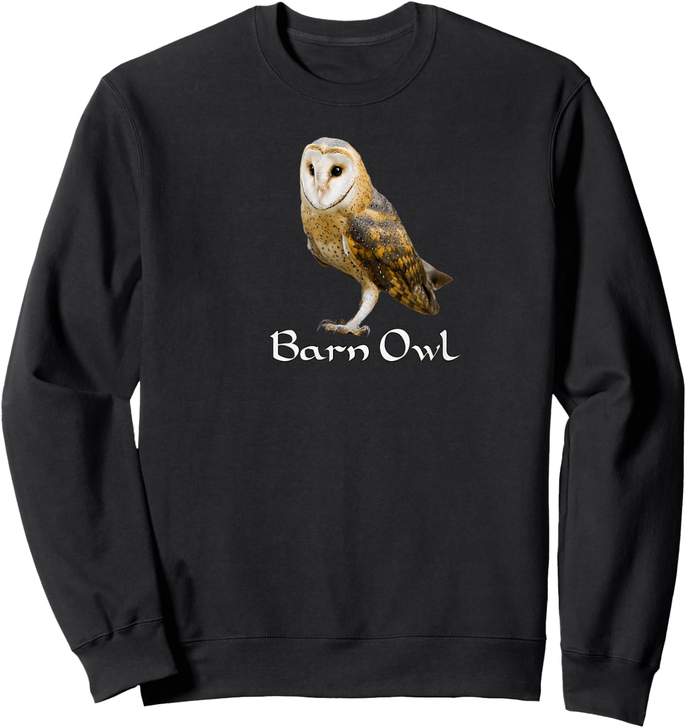 Barn Owl Sweatshirt - Sweatshirt | Black