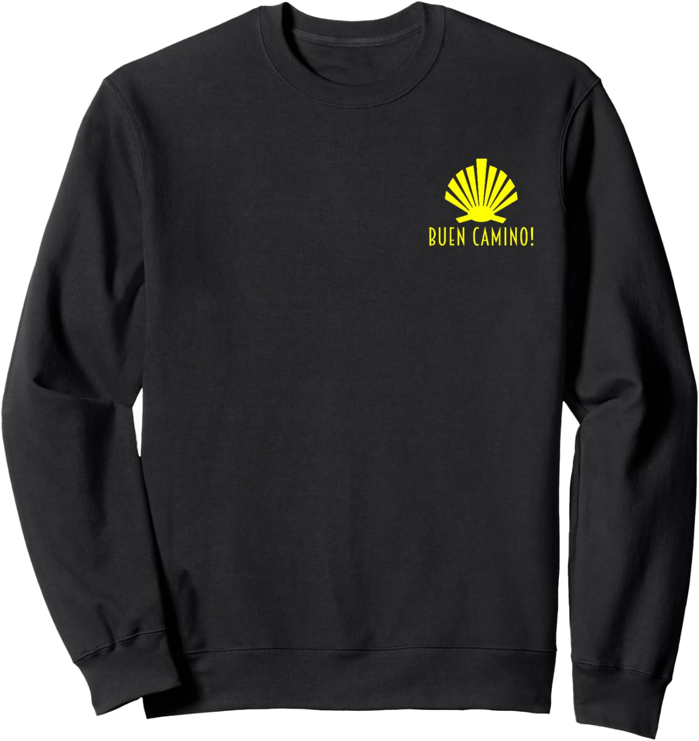 Camino de Santiago de Compostela Way of St James Buen Camino Sweatshirt - Sweatshirt | Black