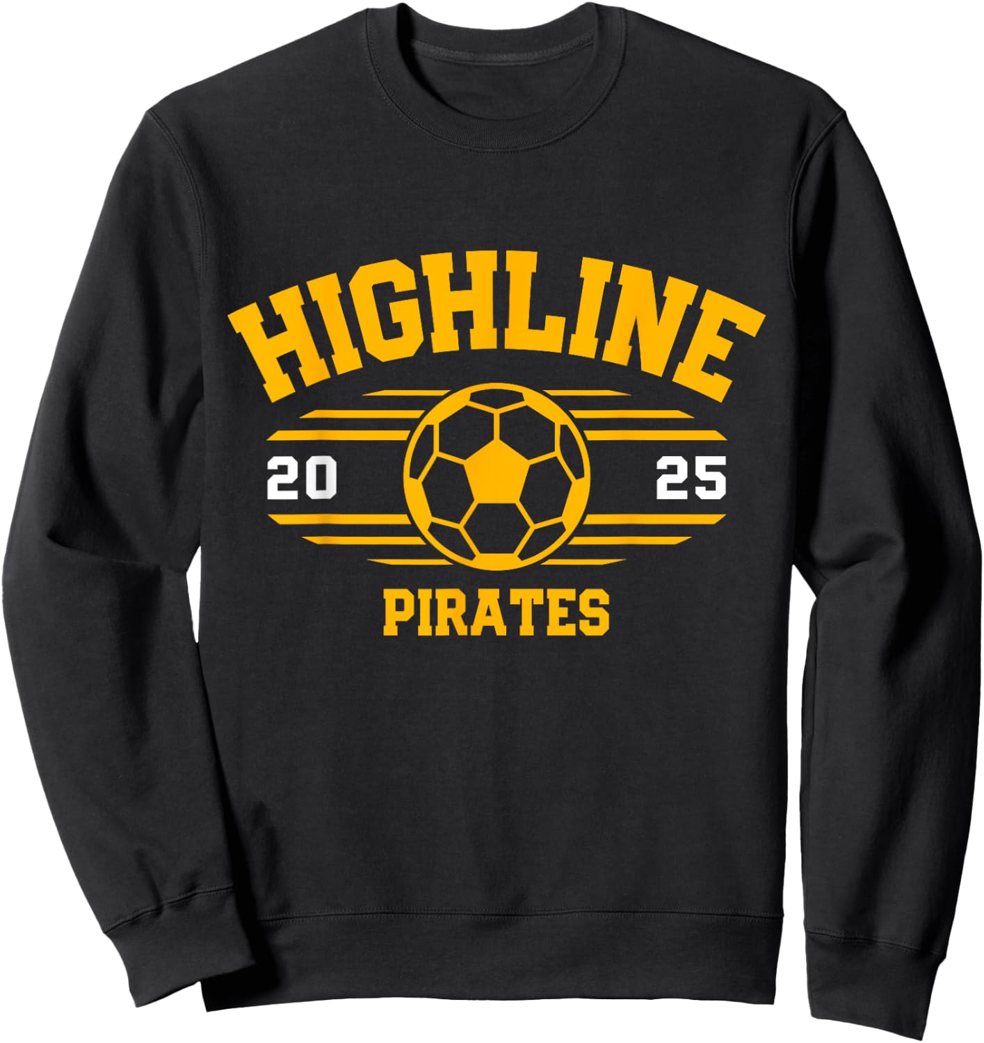 Highline Pirates Soccer Ball 2025 Sweatshirt - Sweatshirt | Black